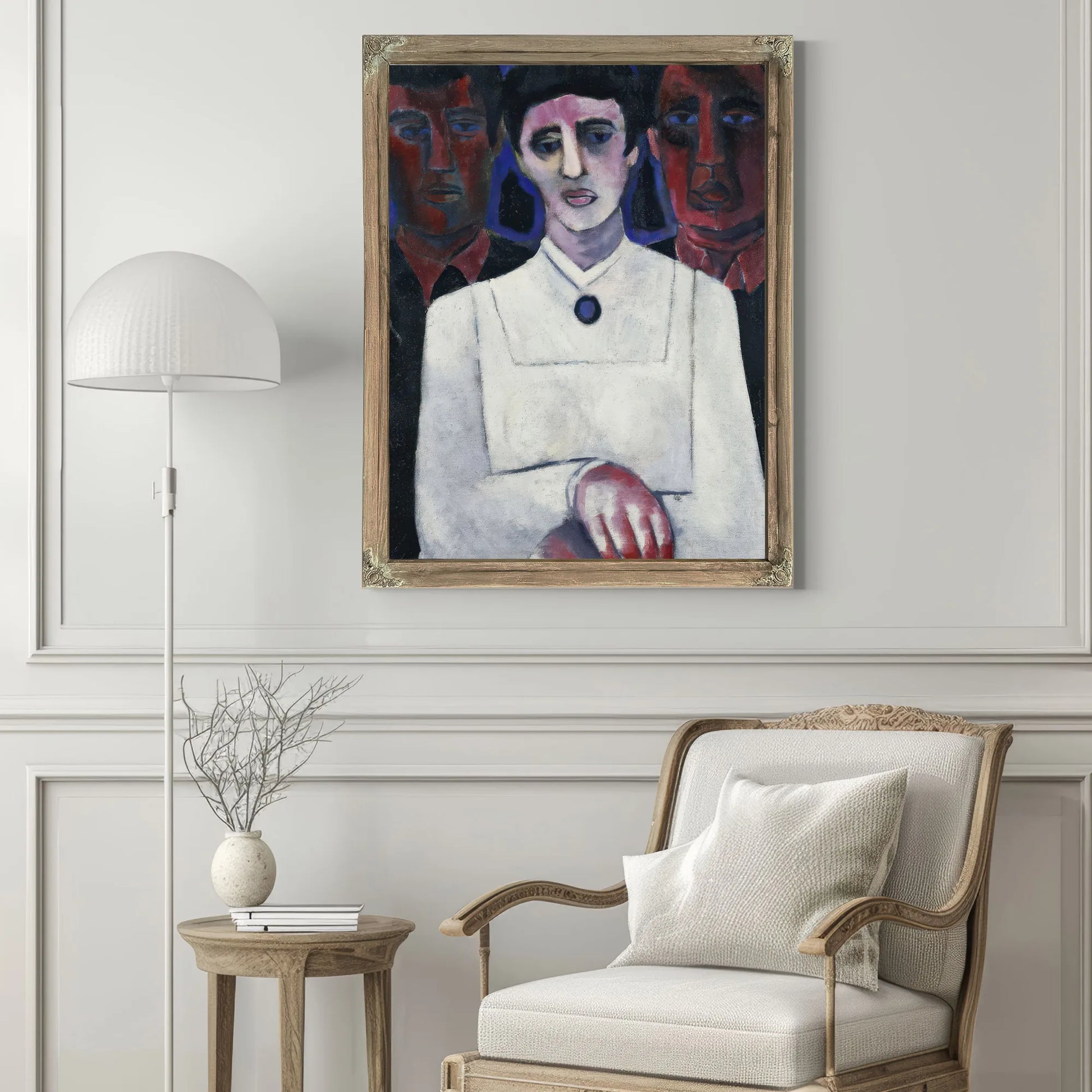The Fisherman's Sister By Marsden Hartley Fine Art Print