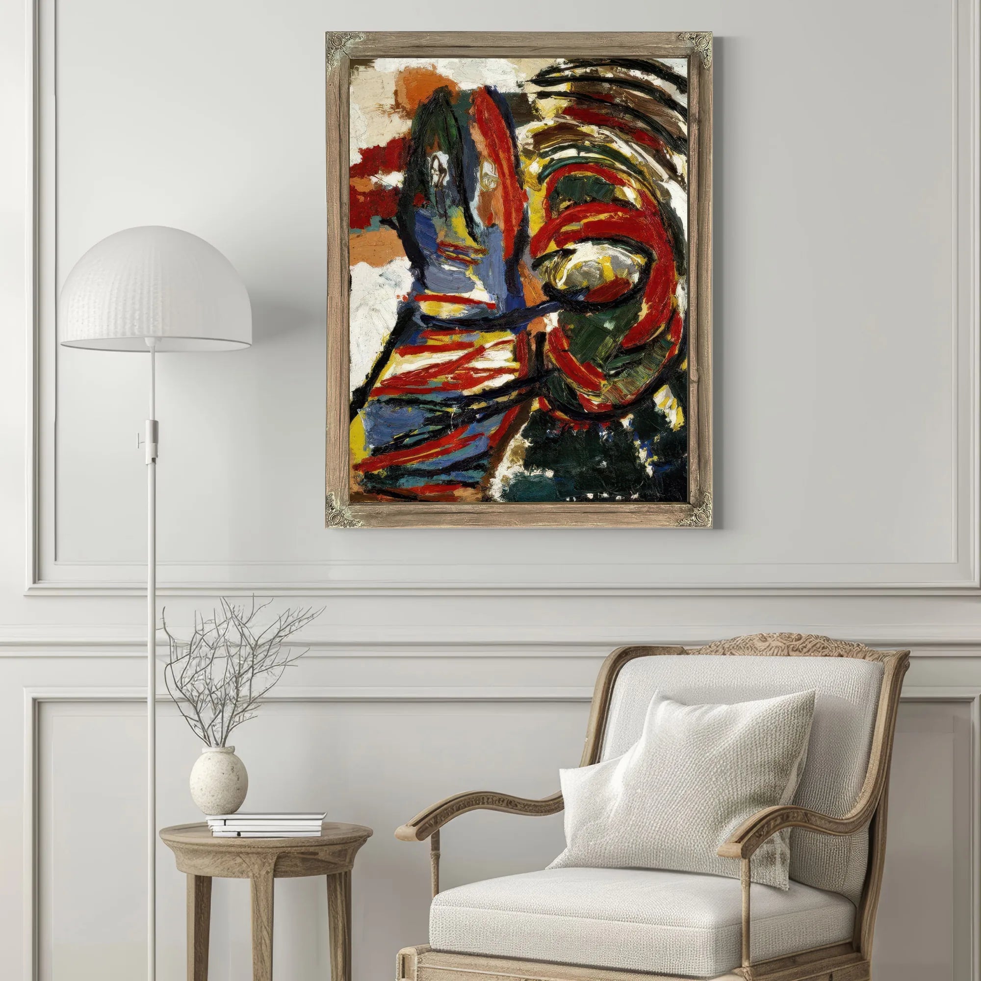 The Crying Crocodile Tries To Catch The Sun By Karel Appel Fine Art Print