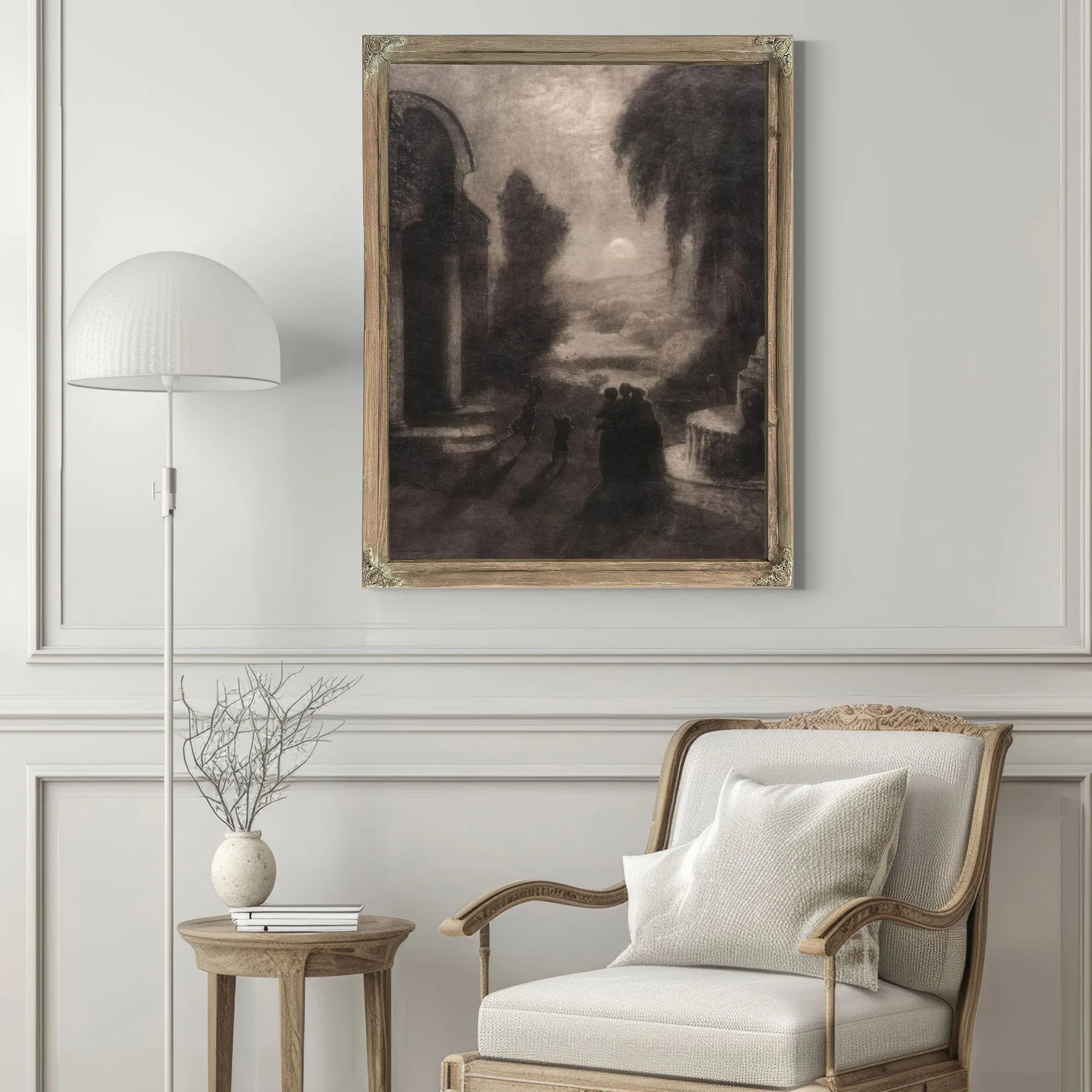 The Temple Of The Mind By Albert Pinkhamryder Fine Art Print