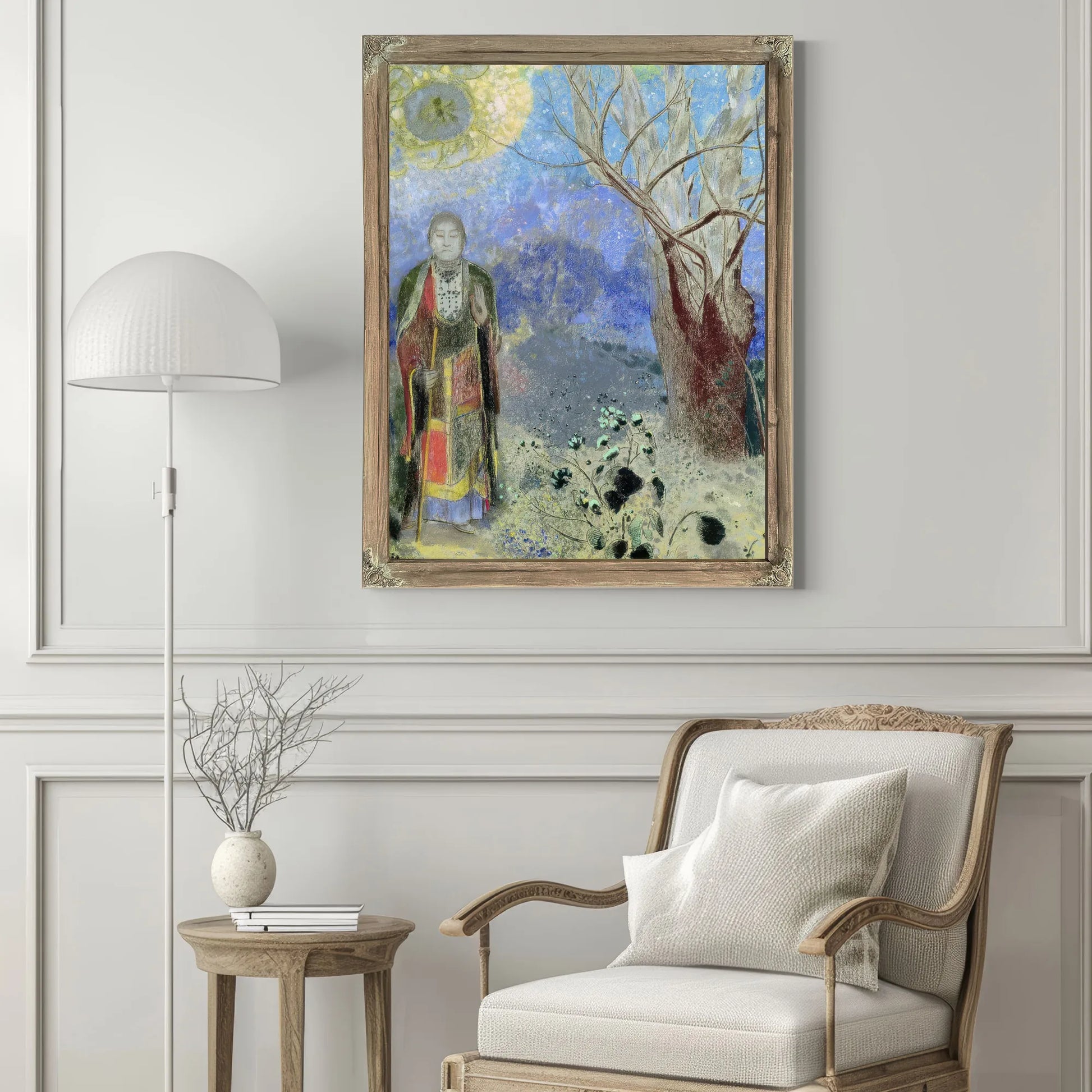 The Buddha By Odilon Redon Fine Art Print
