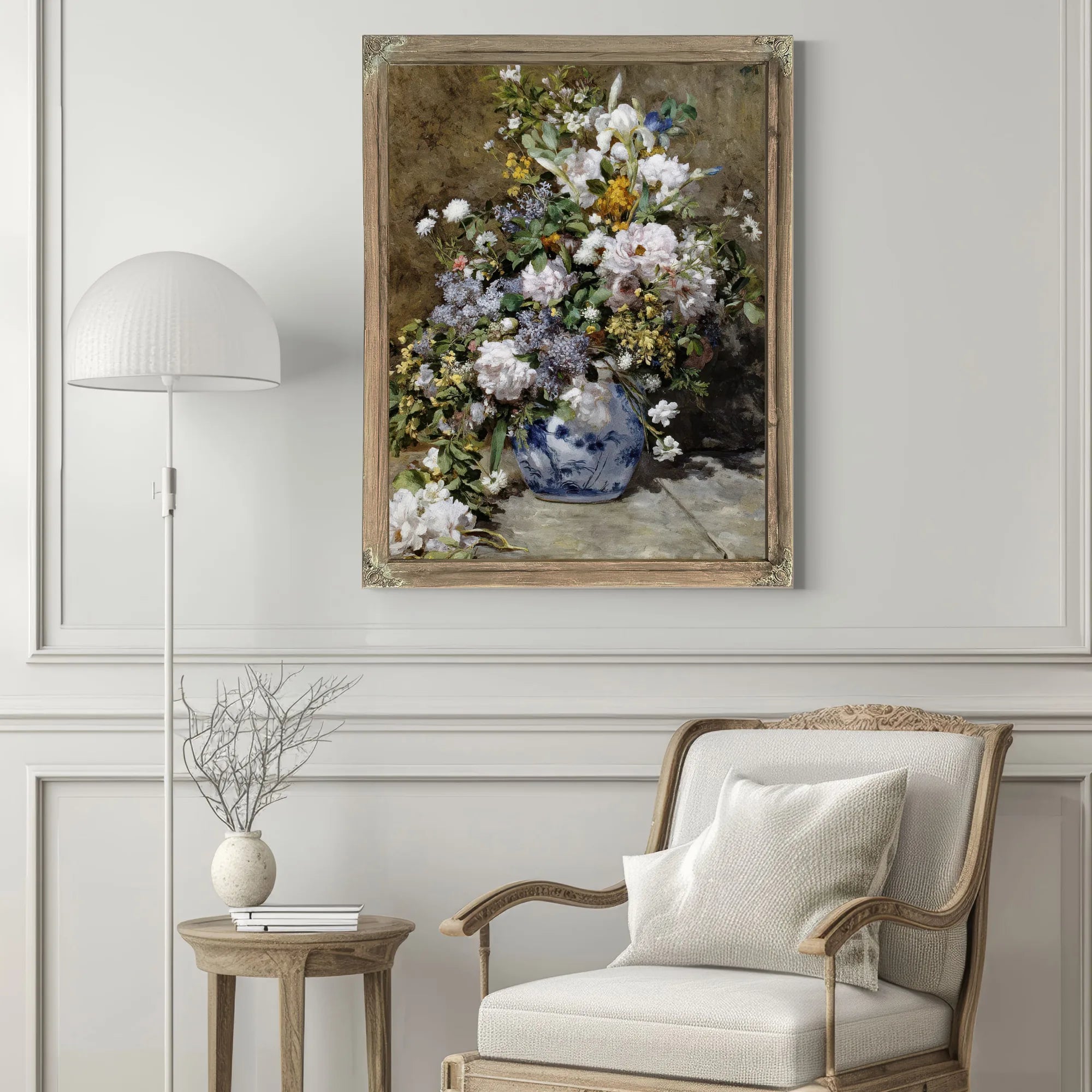 Spring Bouquet 1 By Pierre Auguste Renoir Fine Art Print