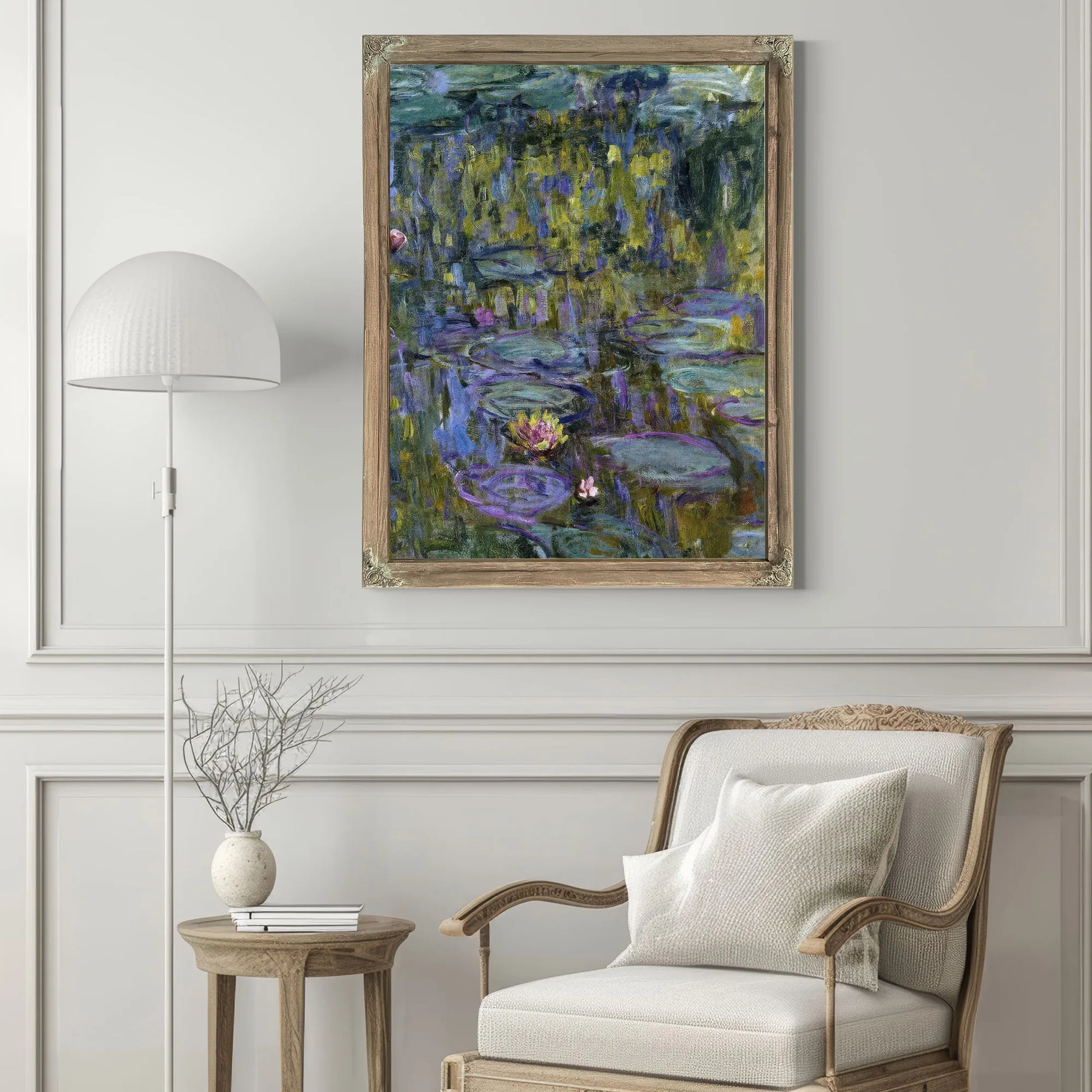 Water Lilies 1 By Claude Monet Fine Art Print