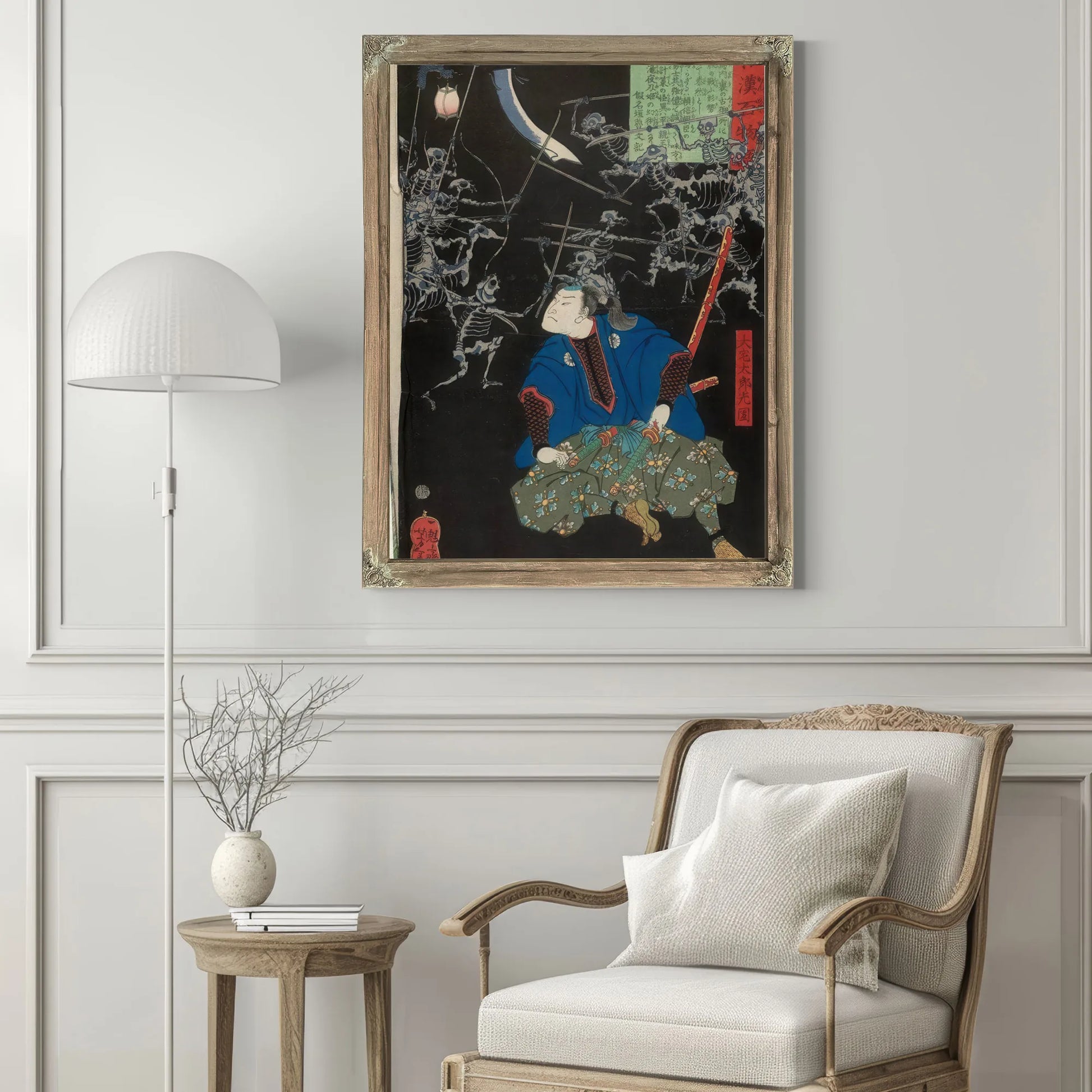 Oya Taro Mitsukuni 1865 Munseum Of Fine Arts Boston 11 39842 By Tsukioka Yoshitoshi Fine Art Print