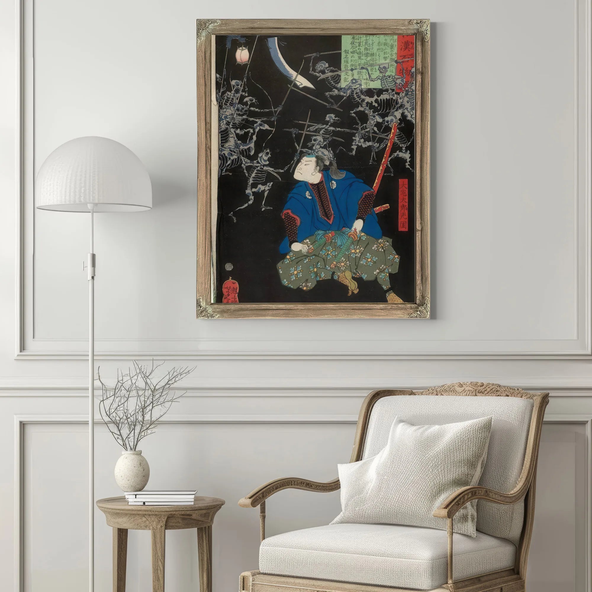 Oya Taro Mitsukuni 1865 Munseum Of Fine Arts Boston 11 39842 By Tsukioka Yoshitoshi Fine Art Print