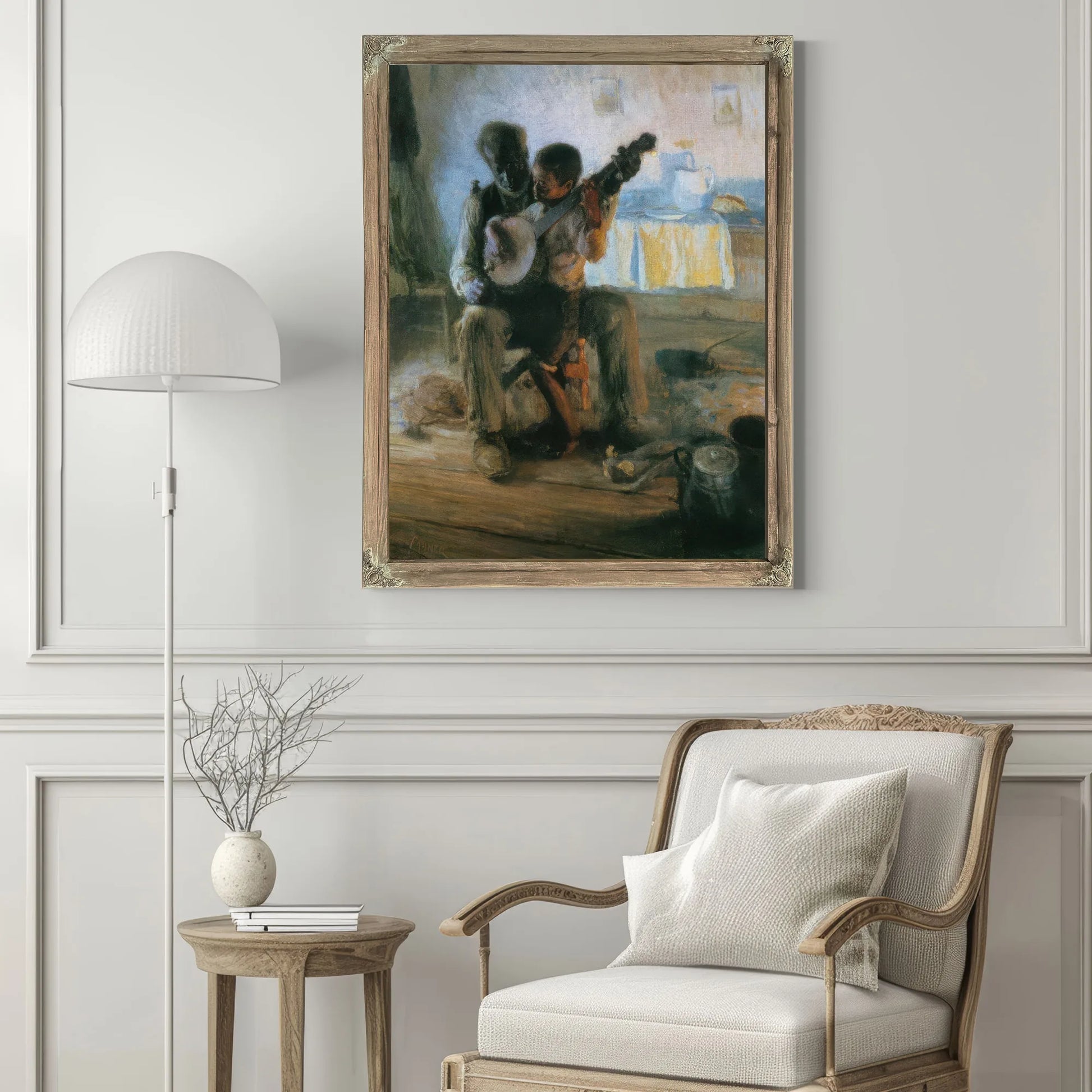 The Banjo Lesson By Henry Ossawa Tanner Fine Art Print