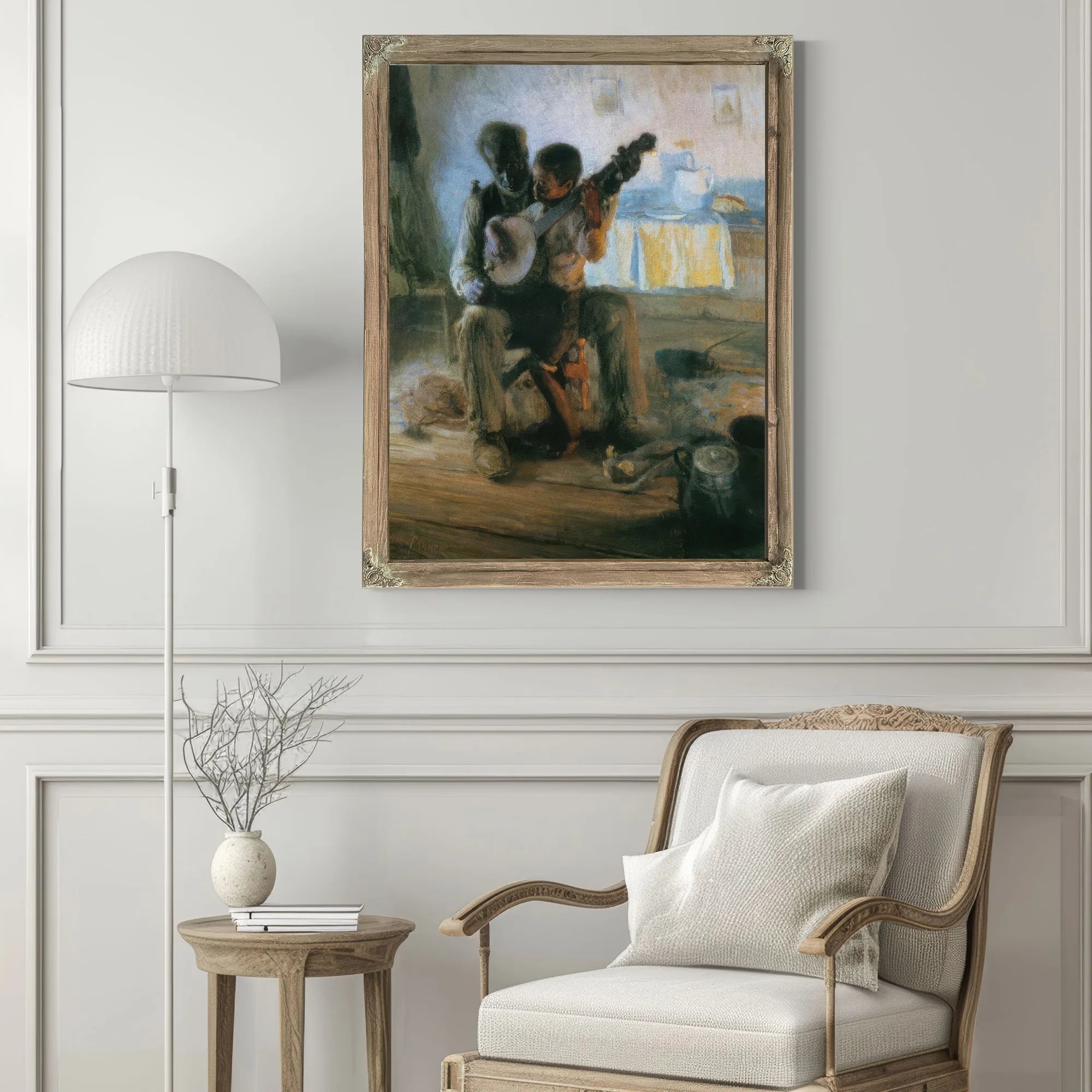 The Banjo Lesson By Henry Ossawa Tanner Fine Art Print