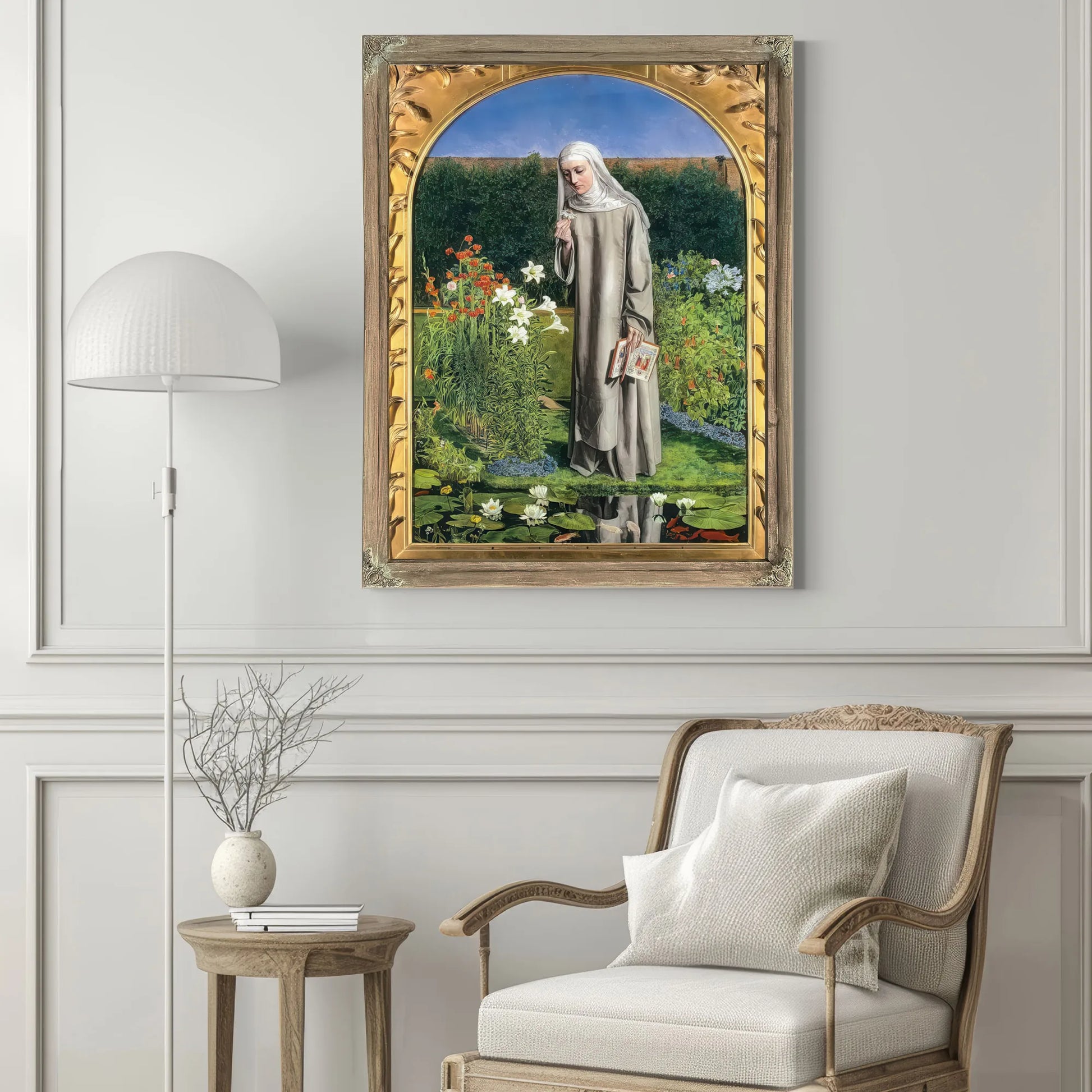 Convent Thoughts By Charles Allston Collins Fine Art Print