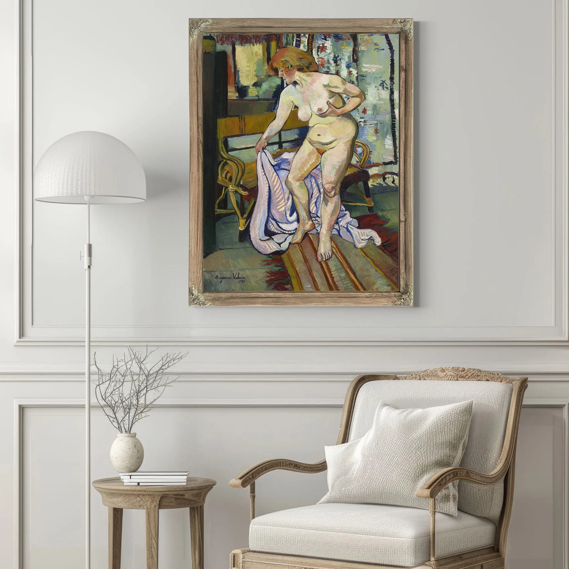 Nu A La Draperie 1921 by Suzanne Valadon