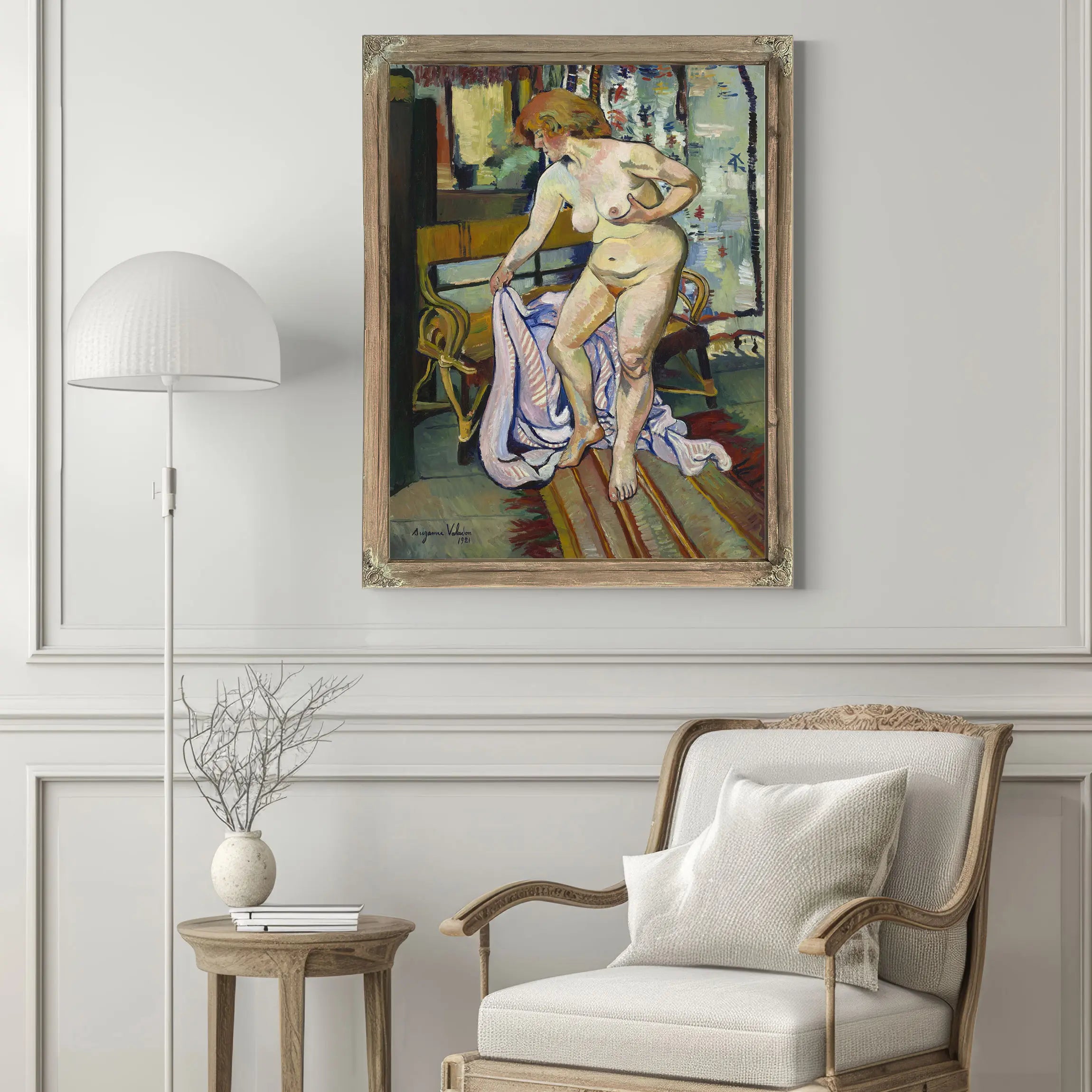 Nu A La Draperie 1921 by Suzanne Valadon