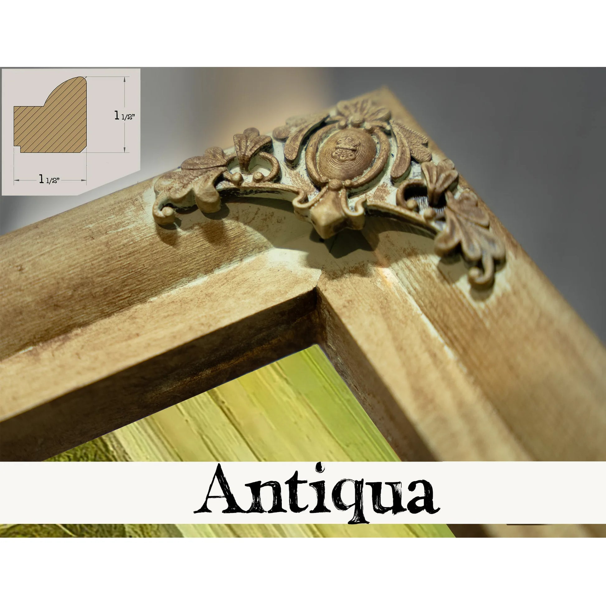 Traditional Walnut Frame Added - Order #1488 Fine Art Print