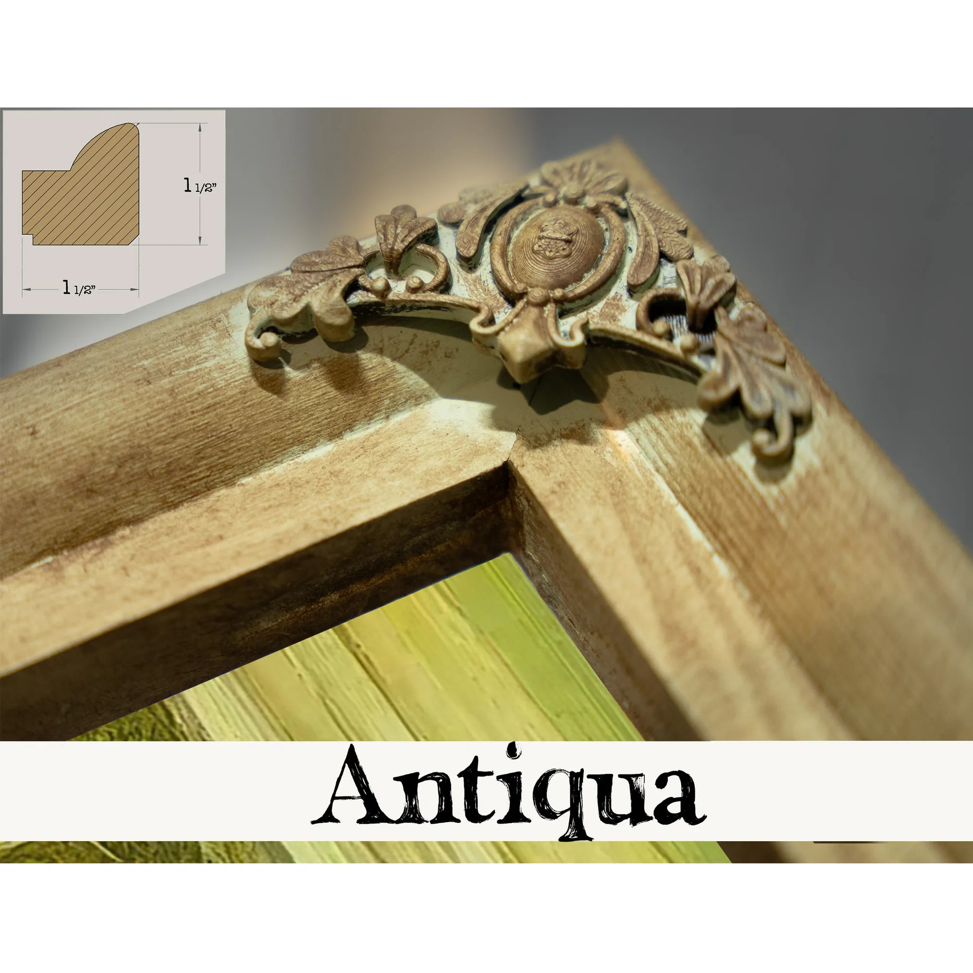 Traditional Walnut Frame Added - Order #1488 Fine Art Print