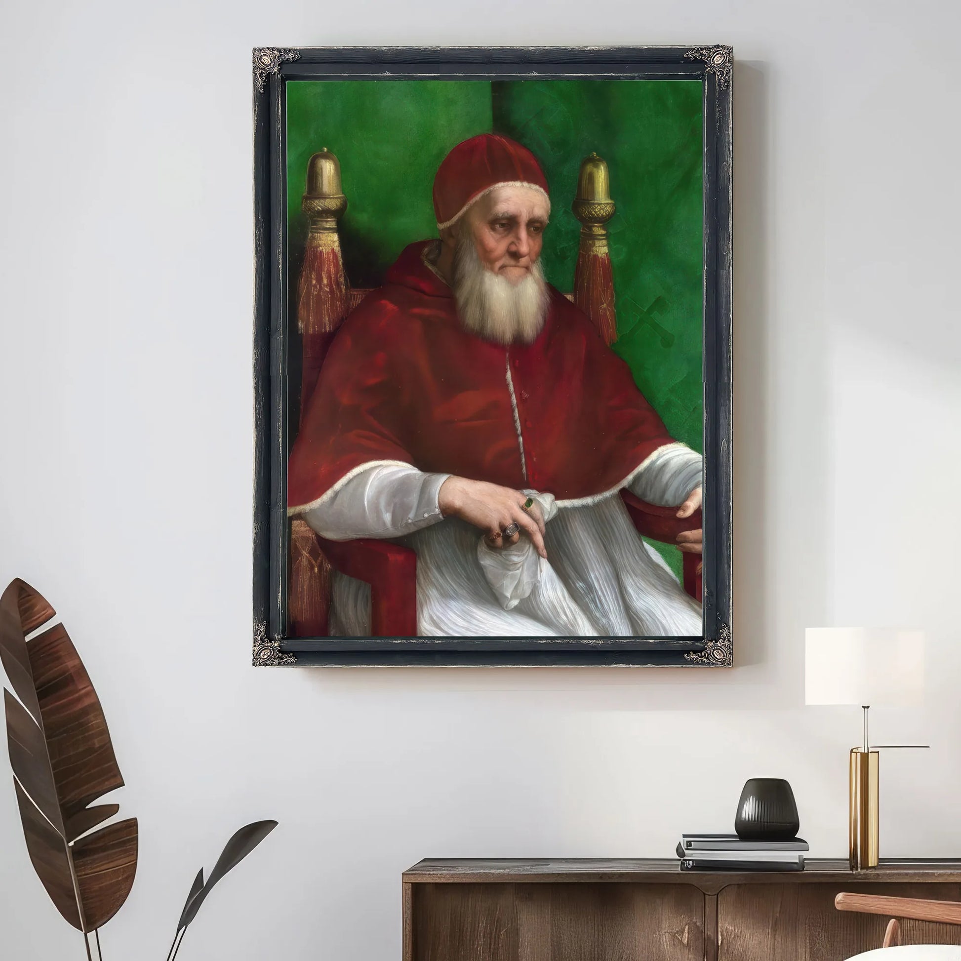 Pope Julius Ii By Raphael Fine Art Print