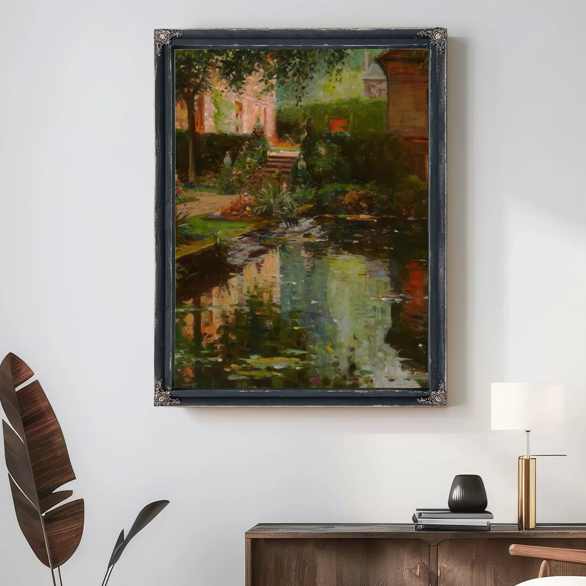 A Villa In Paris By Louis Aston Knight Fine Art Print