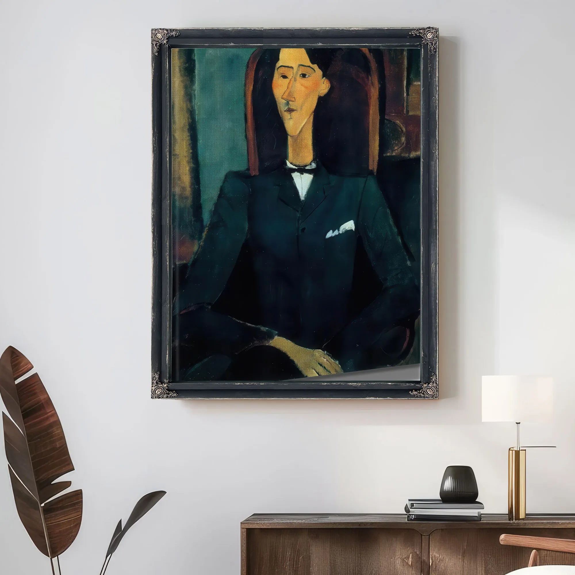 Portrait Of Jean Cocteau 1916 By Amedeo Modigliani Fine Art Print