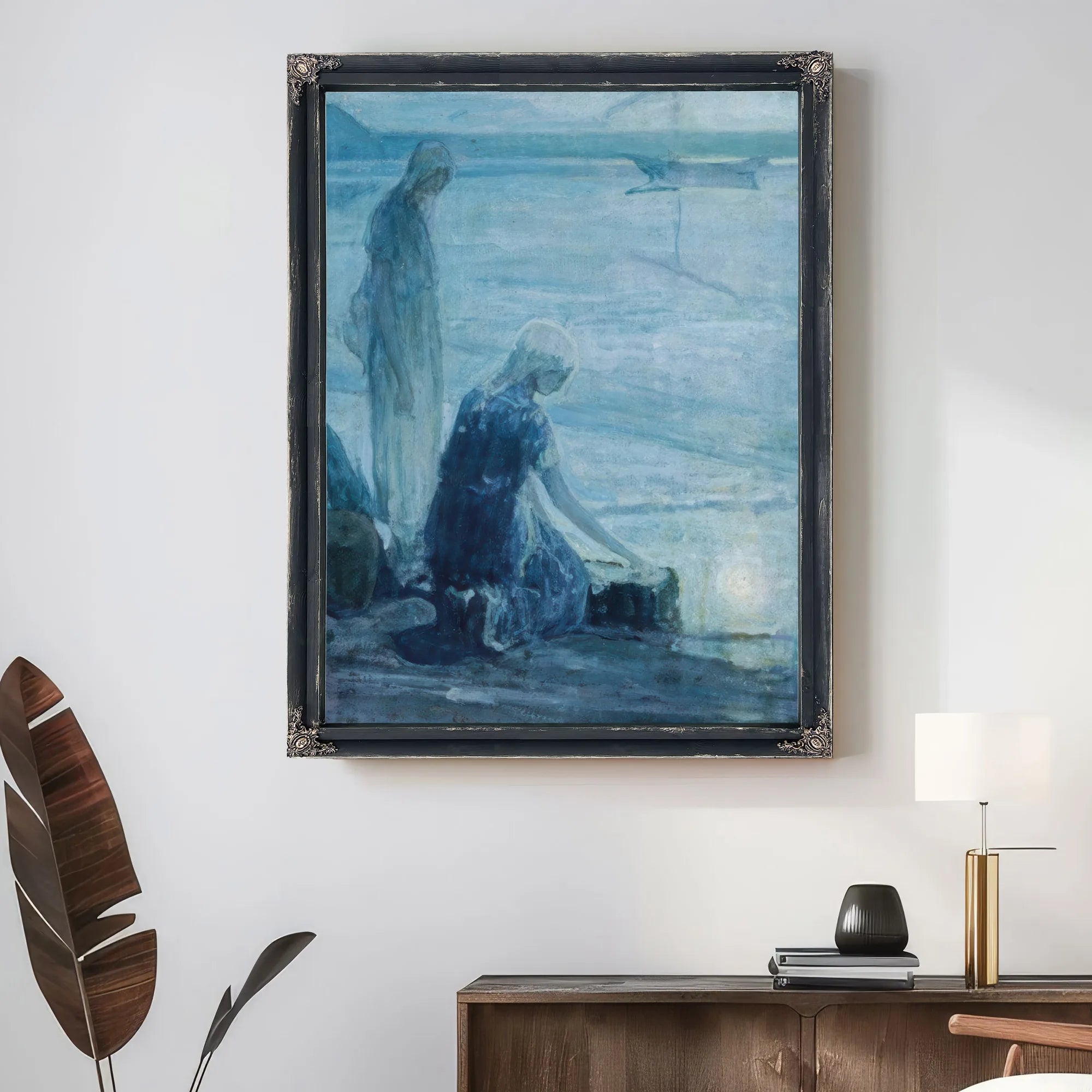 Moses In The Bullrushes 1921 By Henry Ossawa Tanner Fine Art Print