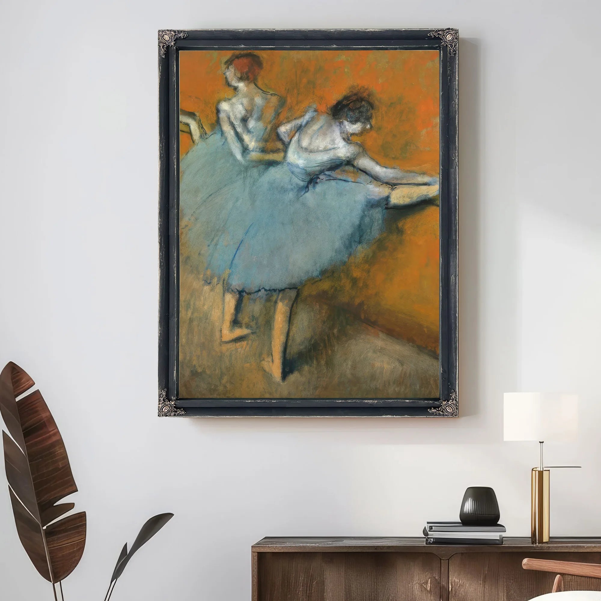 Dancers At The Barre By Edgar Degas Fine Art Print