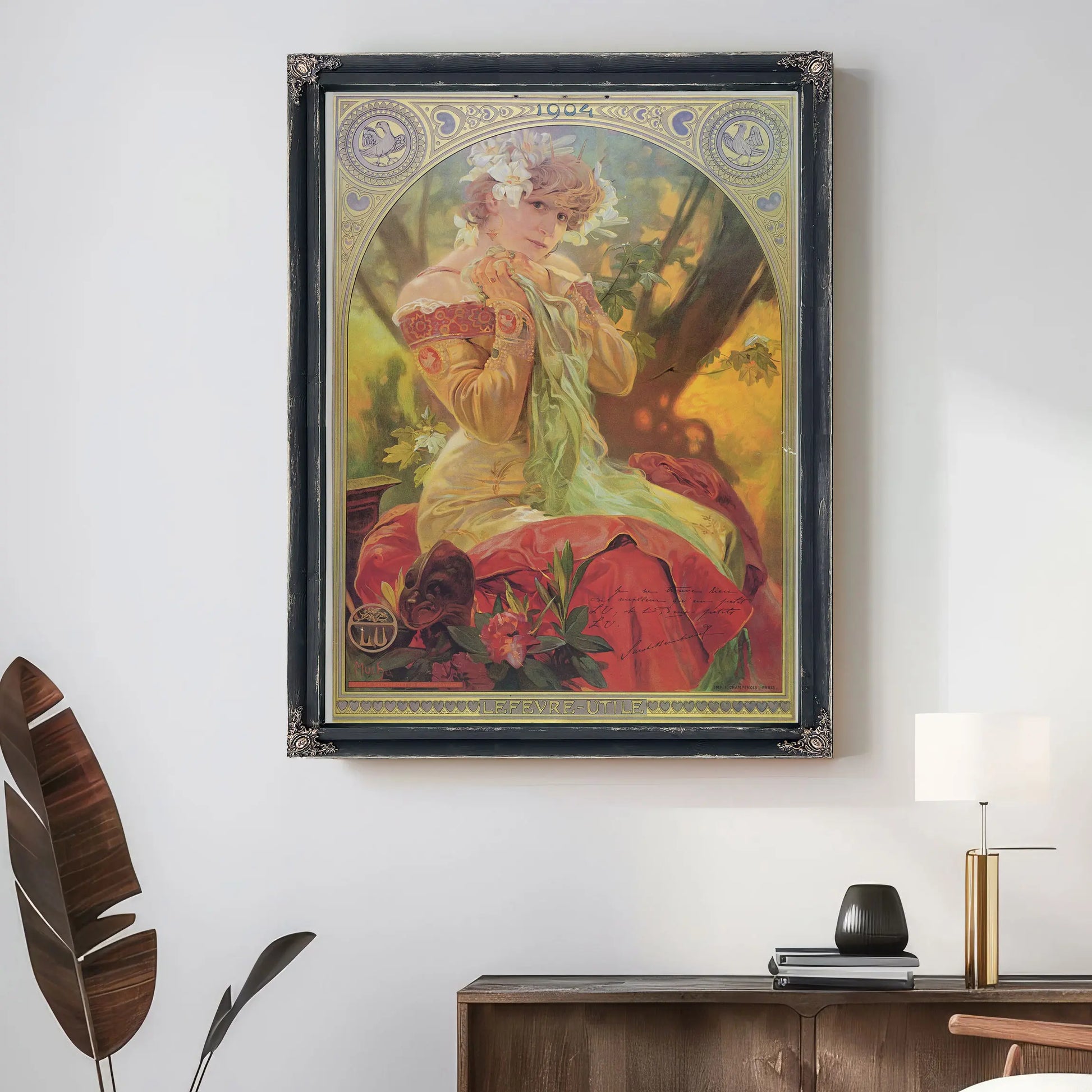Sarah Bernardt Alfons Mucha by Alphonse Mucha