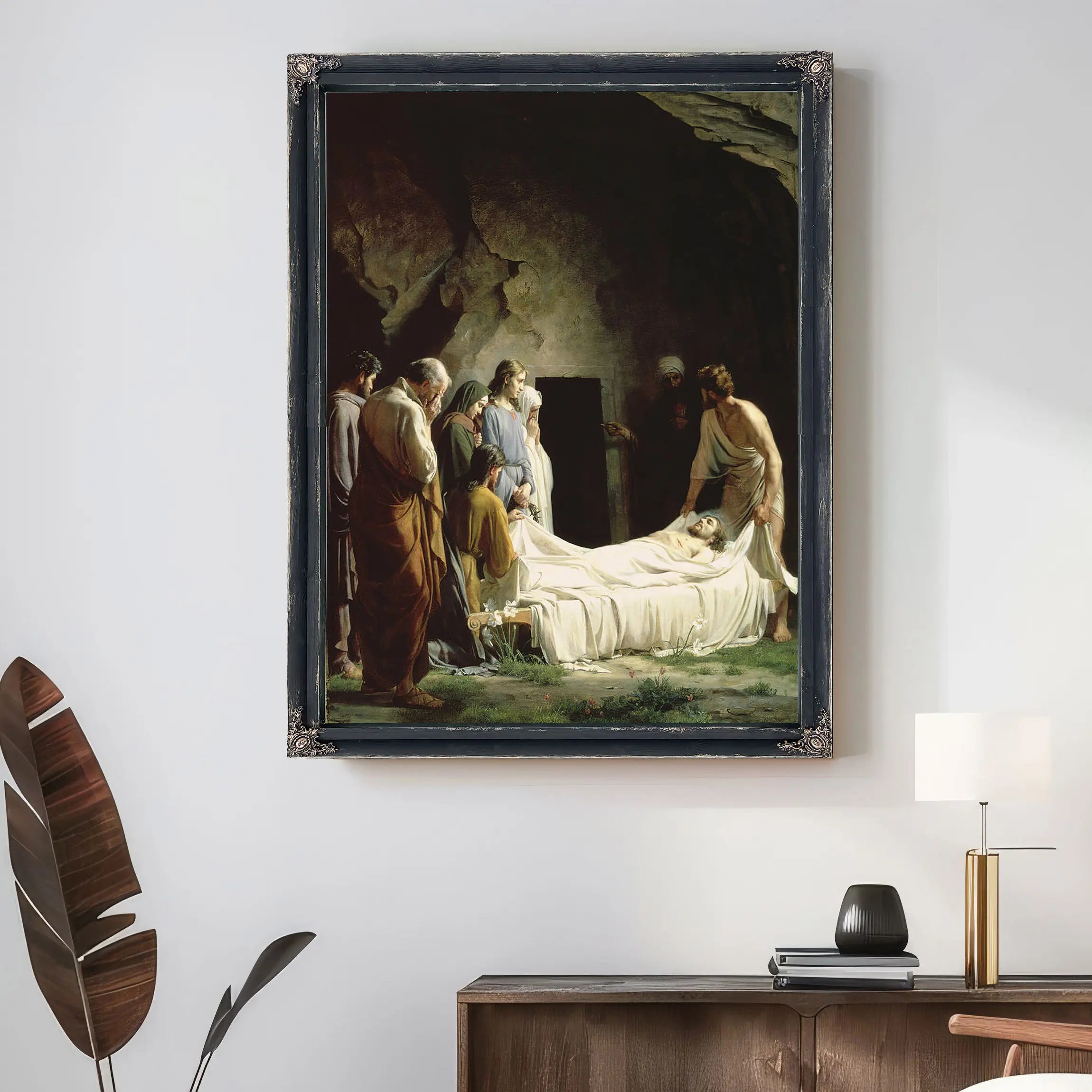 The Entombment 4 by Carl Bloch