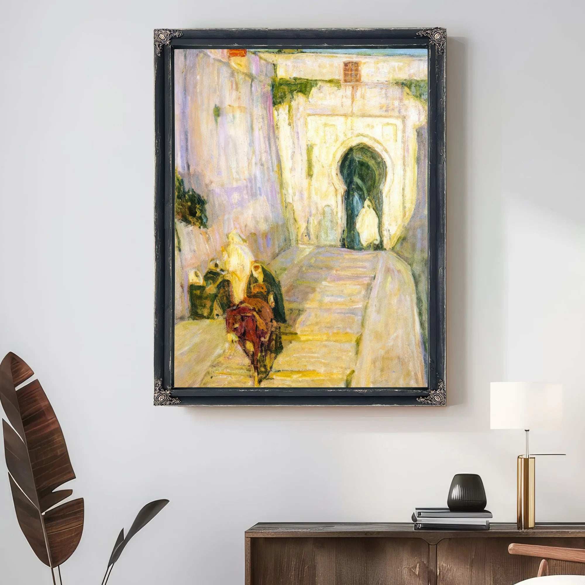 Entrance To The Casbah By Henry Ossawa Tanner Fine Art Print