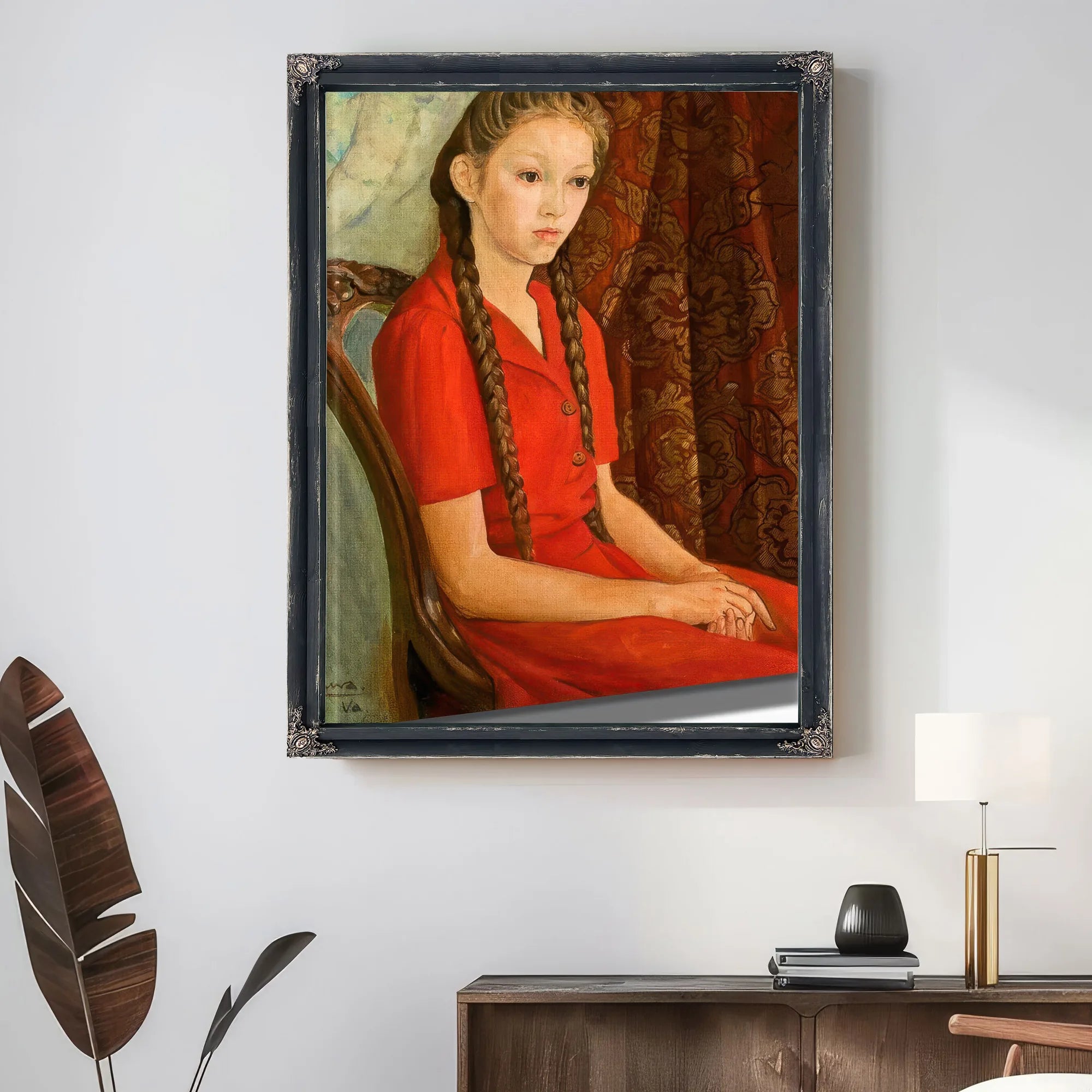 Martha At Thirteen By Pierre Daura Fine Art Print