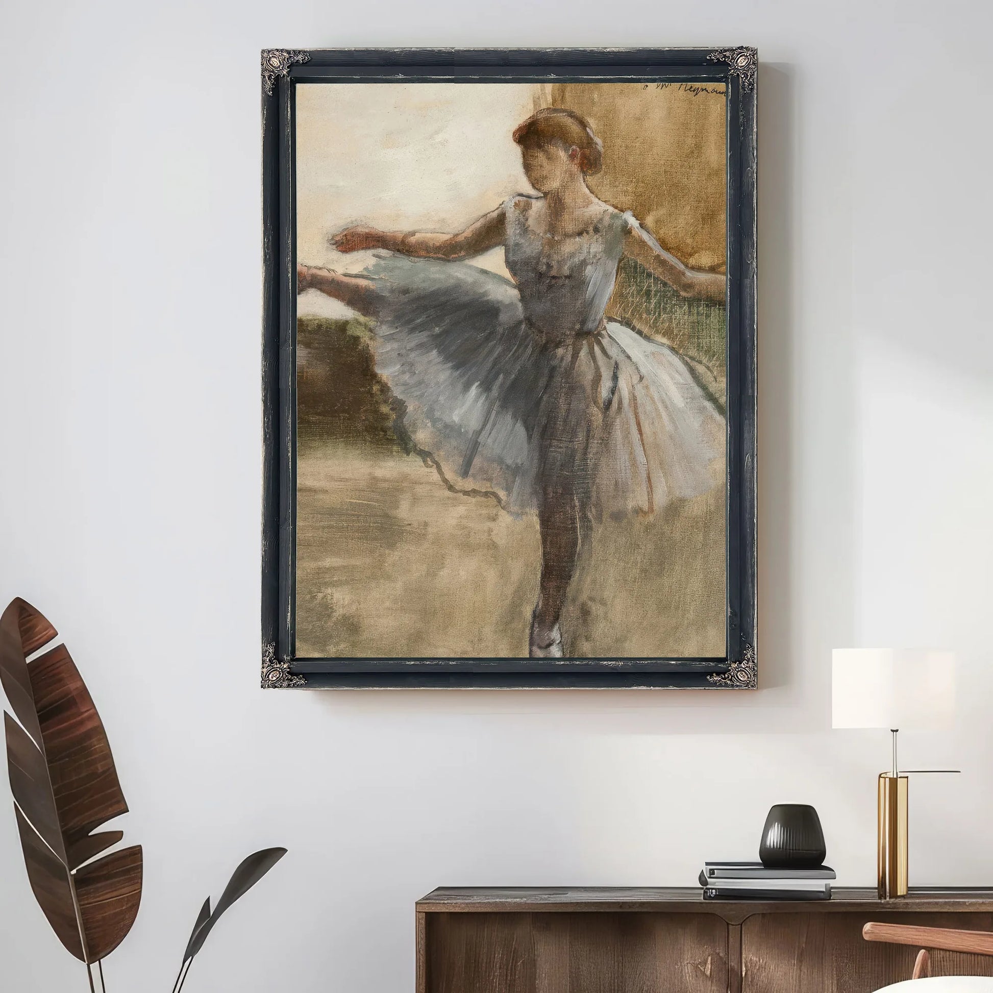 The Ballerina By Edgar Degas Fine Art Print