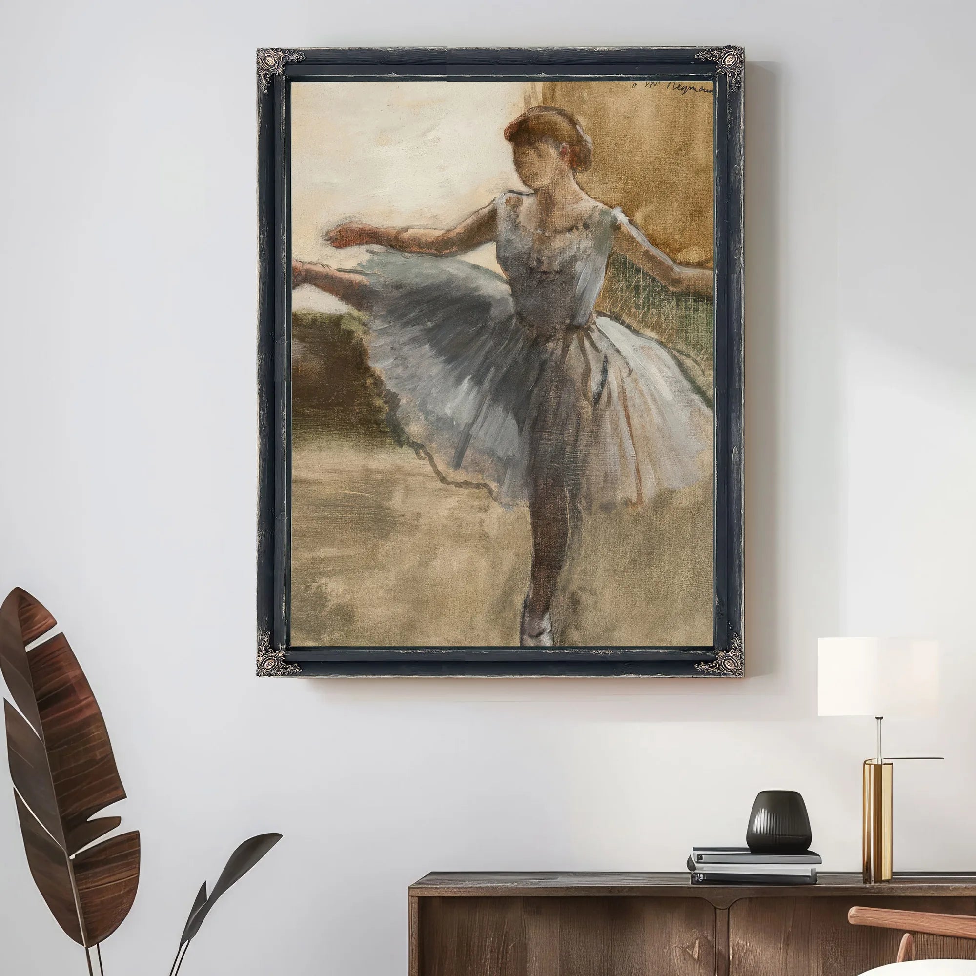 The Ballerina By Edgar Degas Fine Art Print