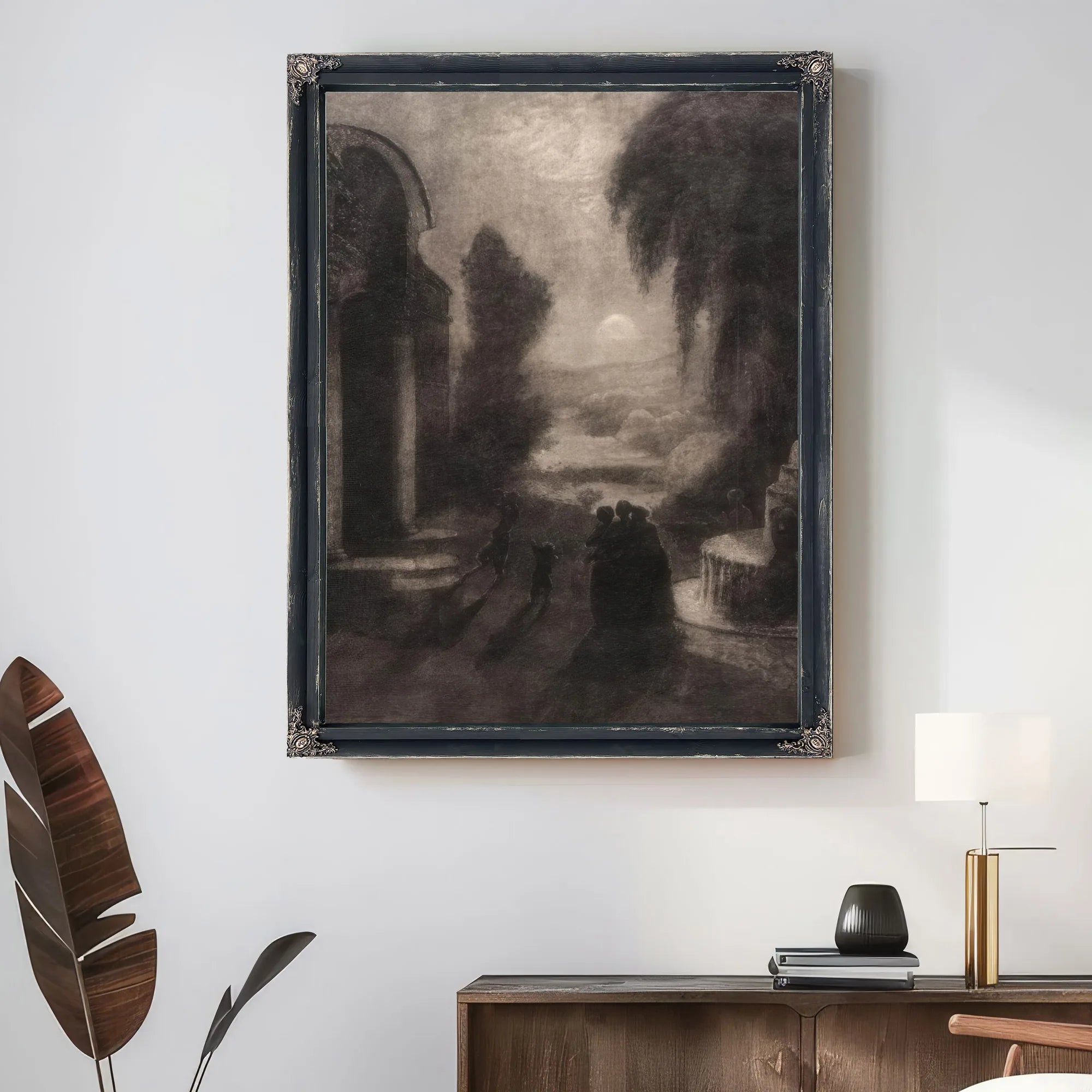 The Temple Of The Mind By Albert Pinkhamryder Fine Art Print