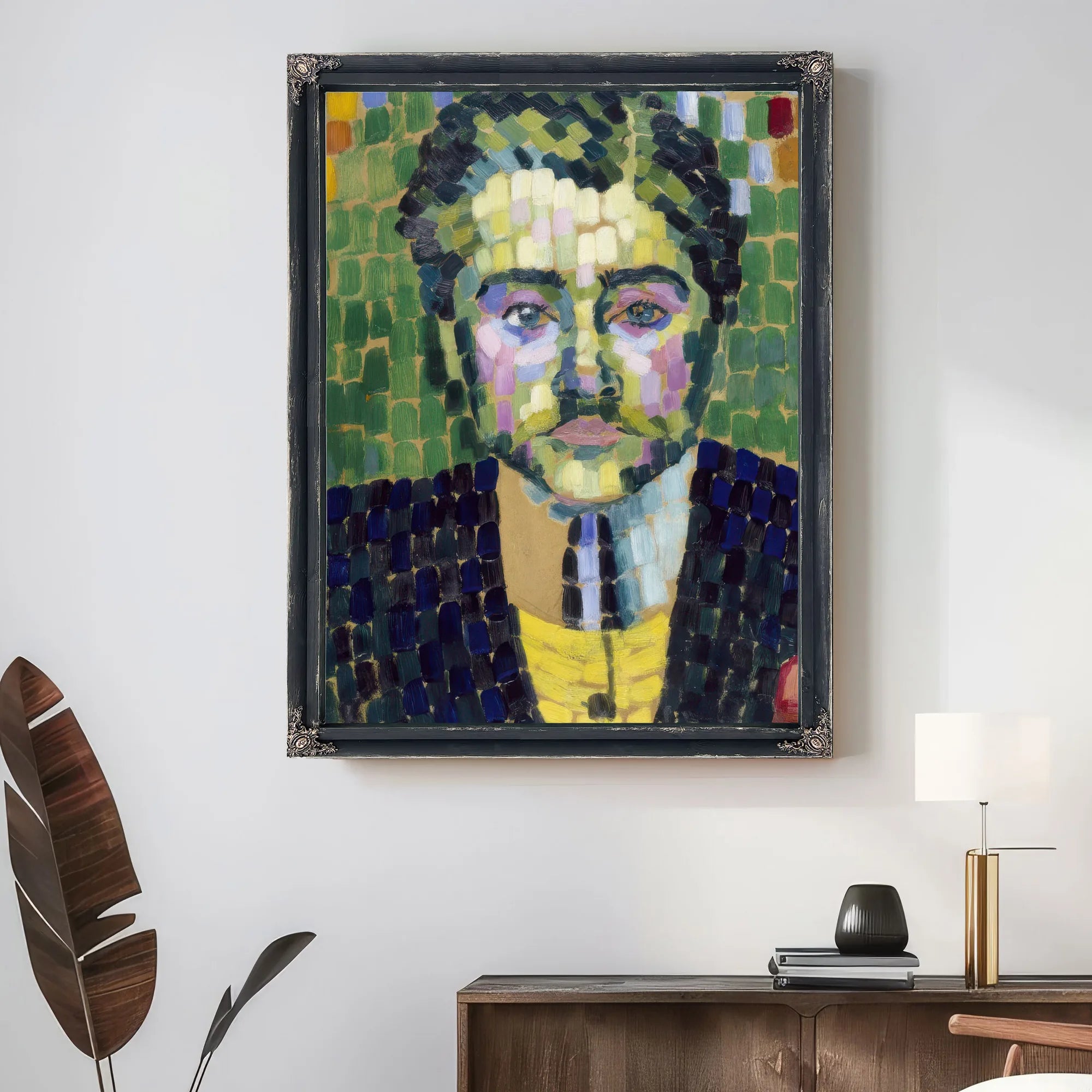 Jean Metzinger By Robert Delaunay Fine Art Print