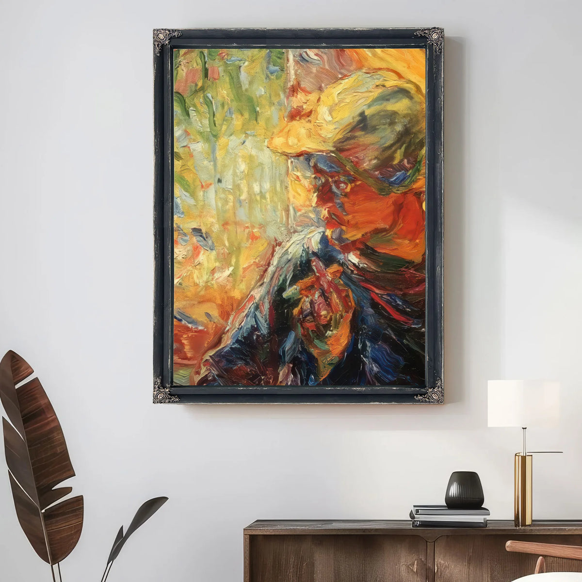 The Painter Schmidt Rottluff By Emil Nolde Fine Art Print