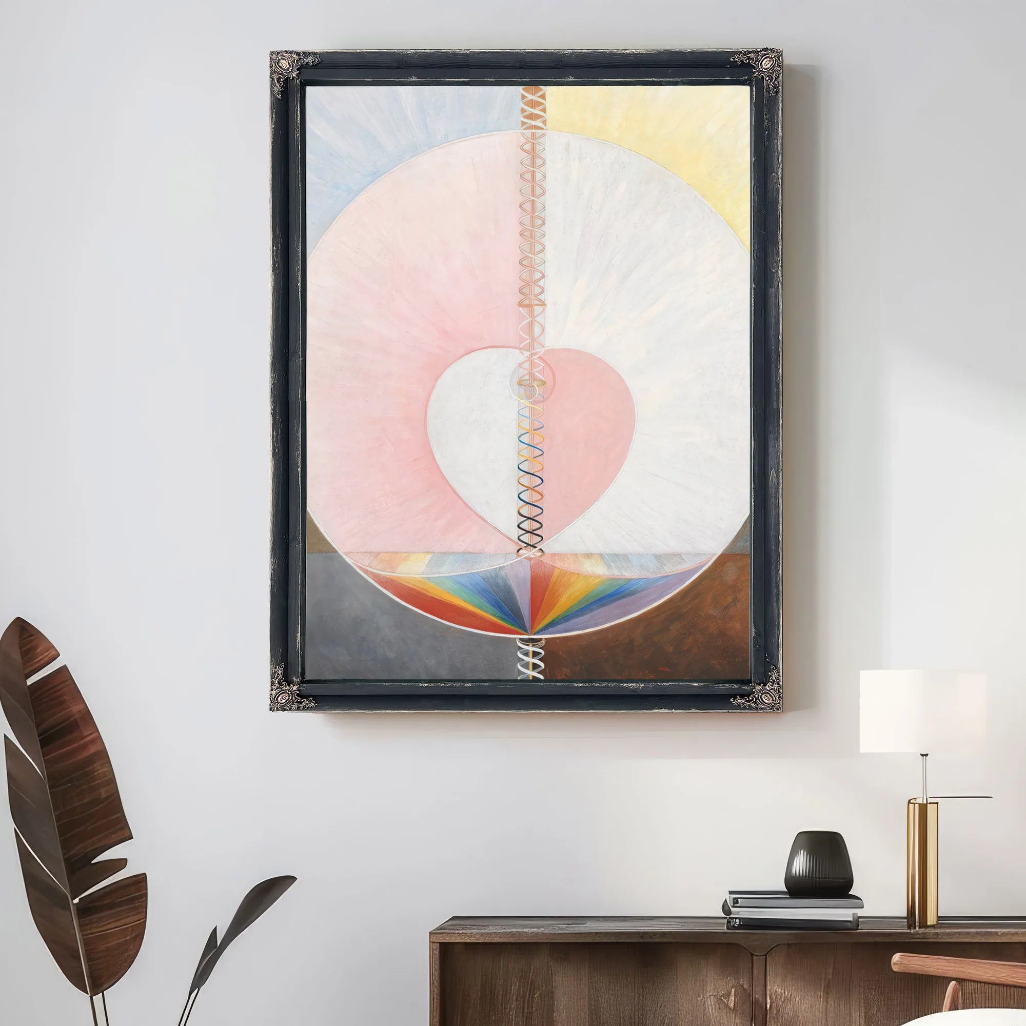 Group Ix Uw No 25 The Dove No 1 1915 By Hilma Af Klint Fine Art Print