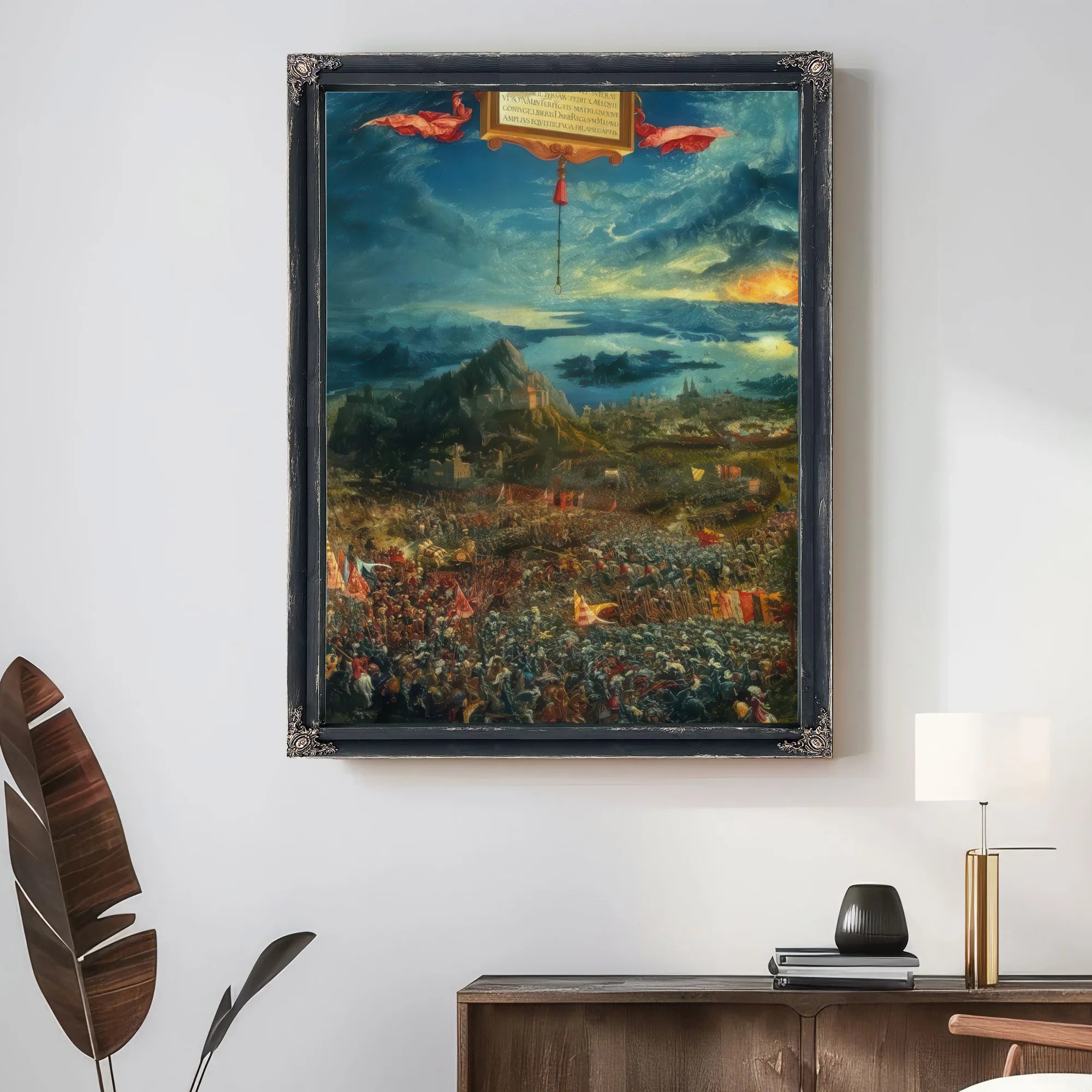 The Battle Of Alexander At Issus By Albrecht Altdorfer Fine Art Print
