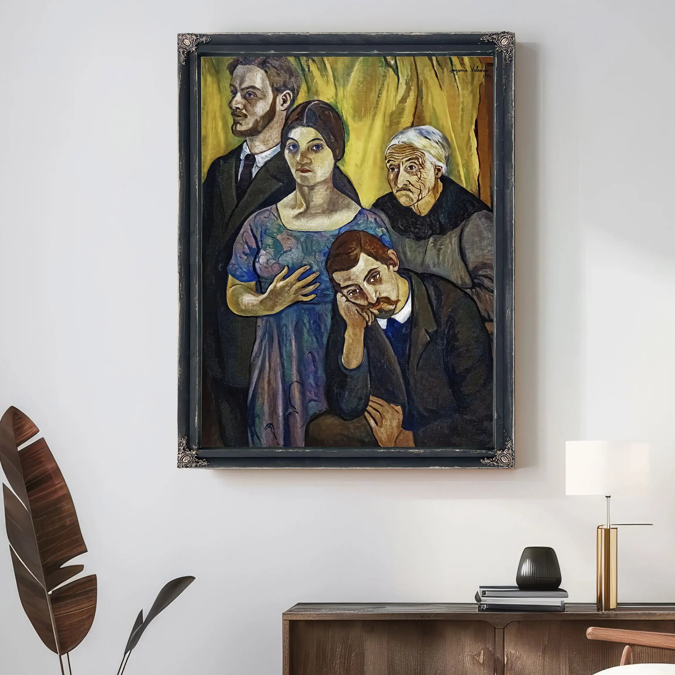 Portrait De Famille 1912 by Suzanne Valadon