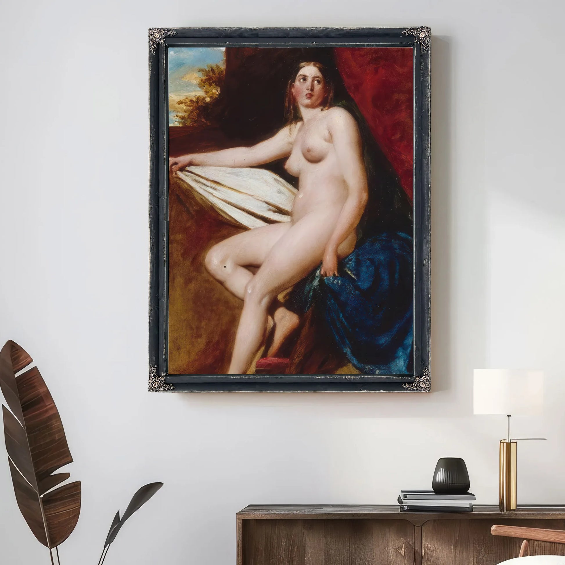 Study Of Female Nude By William Etty Fine Art Print