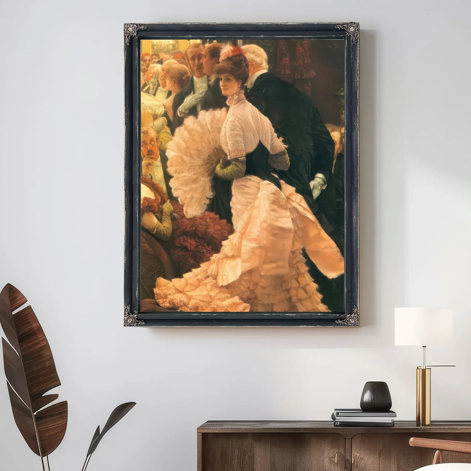 L' Ambitieuse (The Political Lady) By James Tissot Fine Art Print