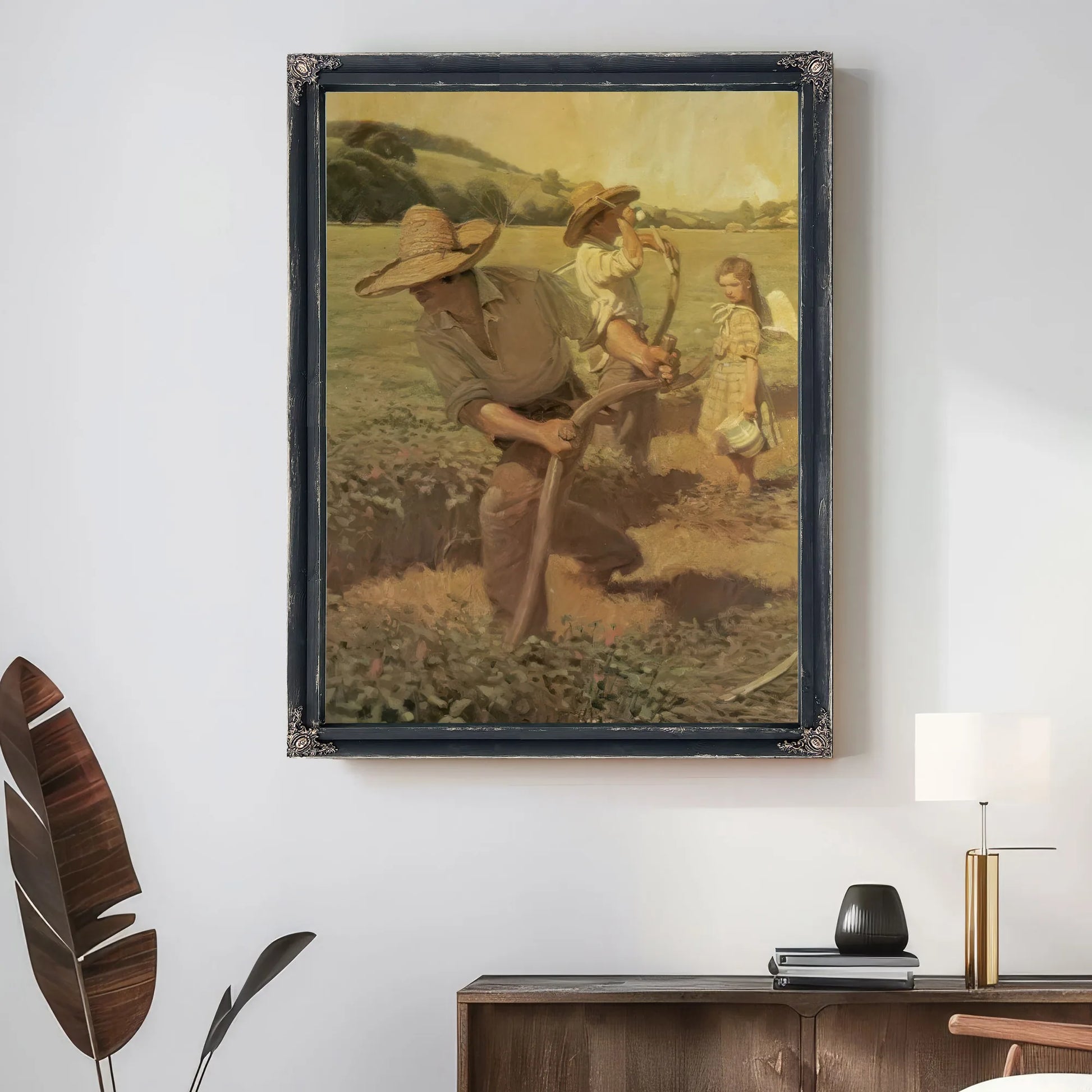 The Scythers By NC Wyeth Fine Art Print