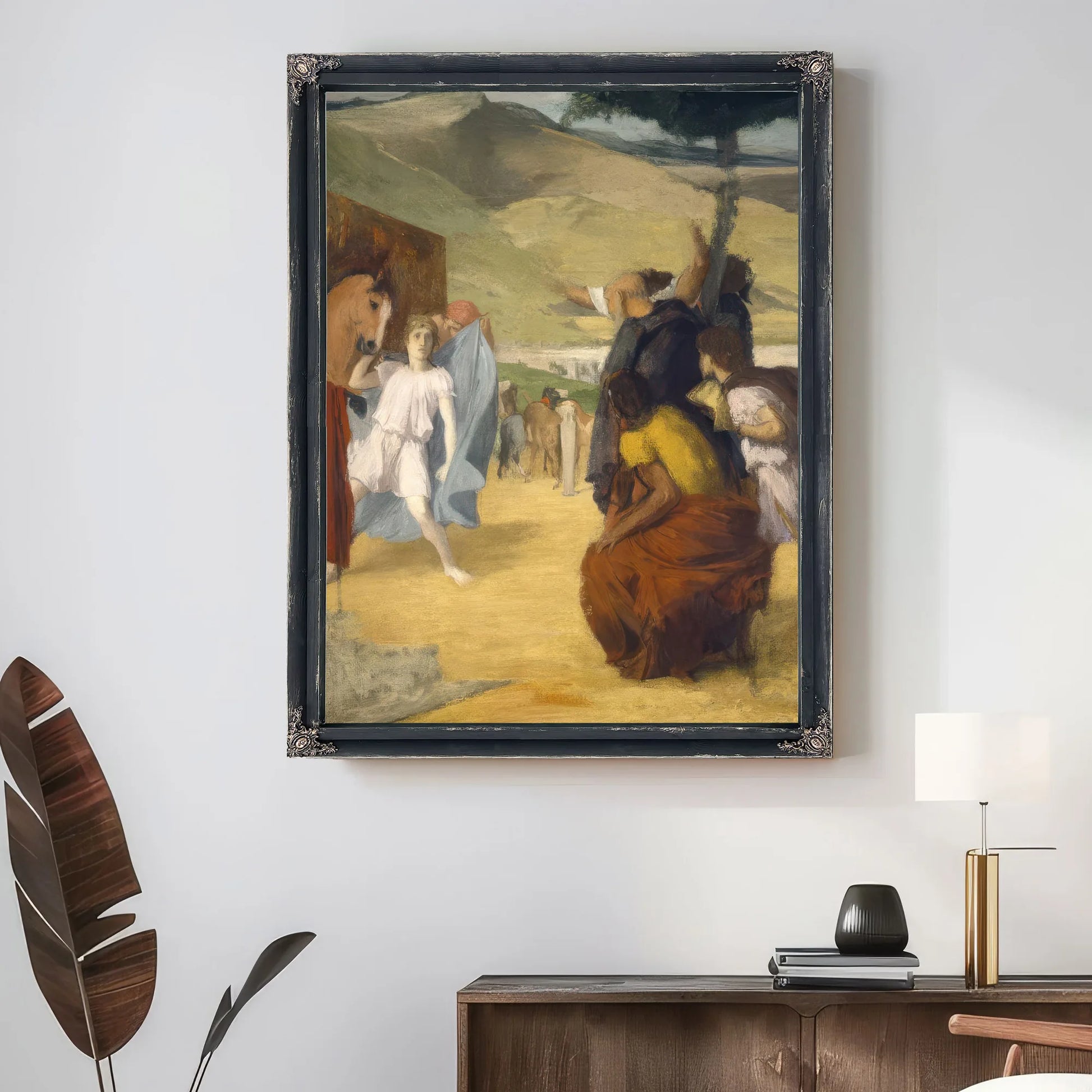 Alexander And Bucephalus By Edgar Degas Fine Art Print
