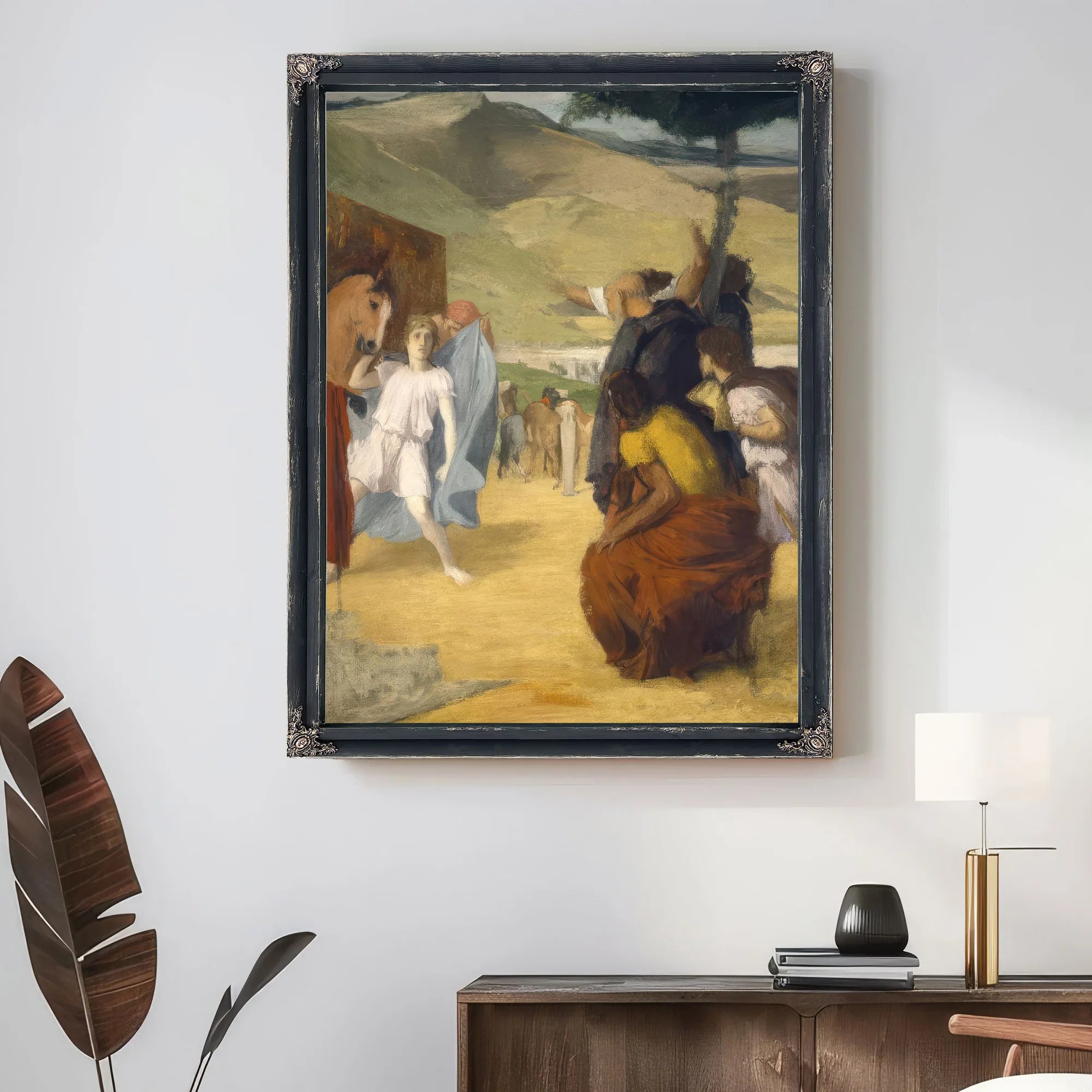 Alexander And Bucephalus By Edgar Degas Fine Art Print