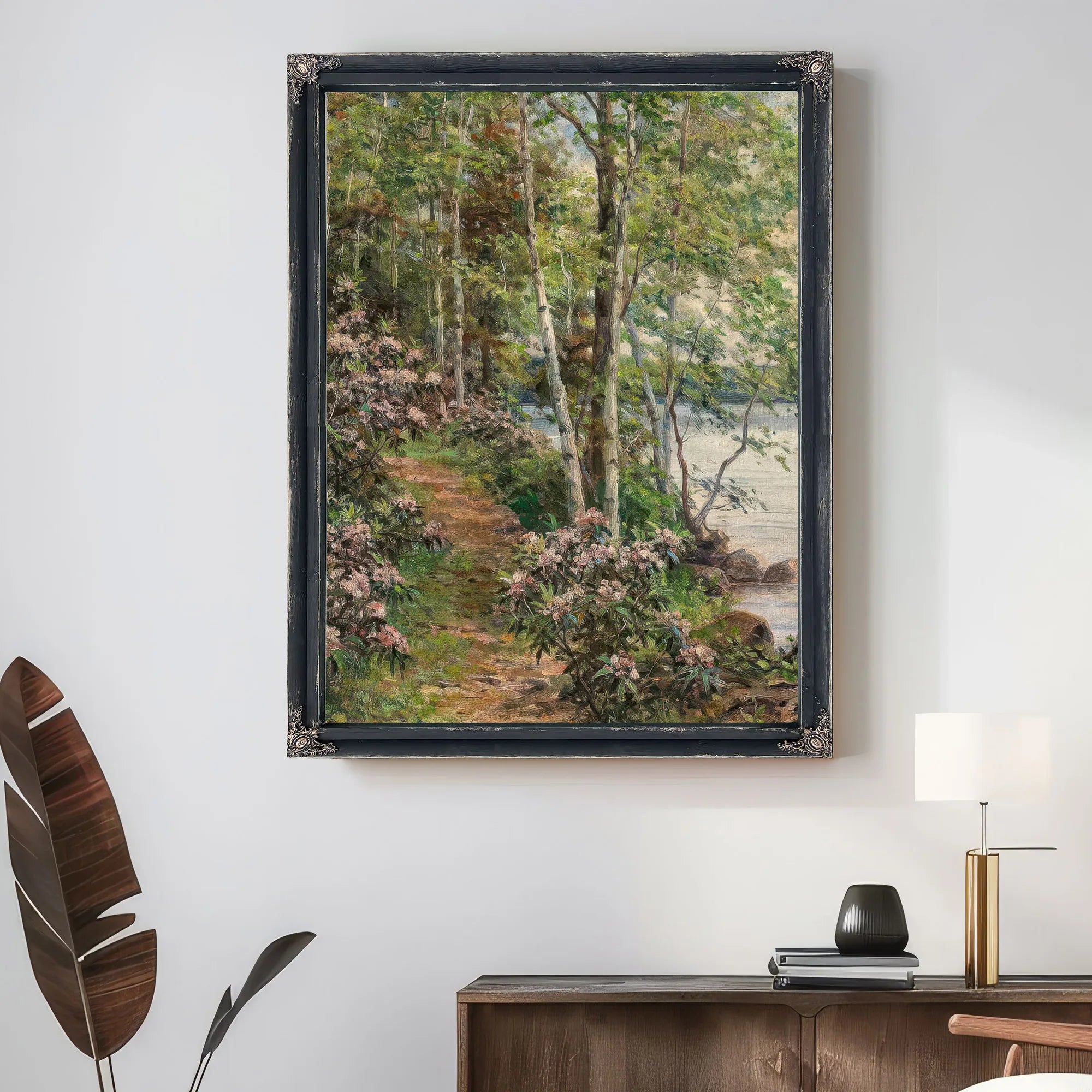Mountain Laurel, Norfolk By Louis Aston Knight Fine Art Print