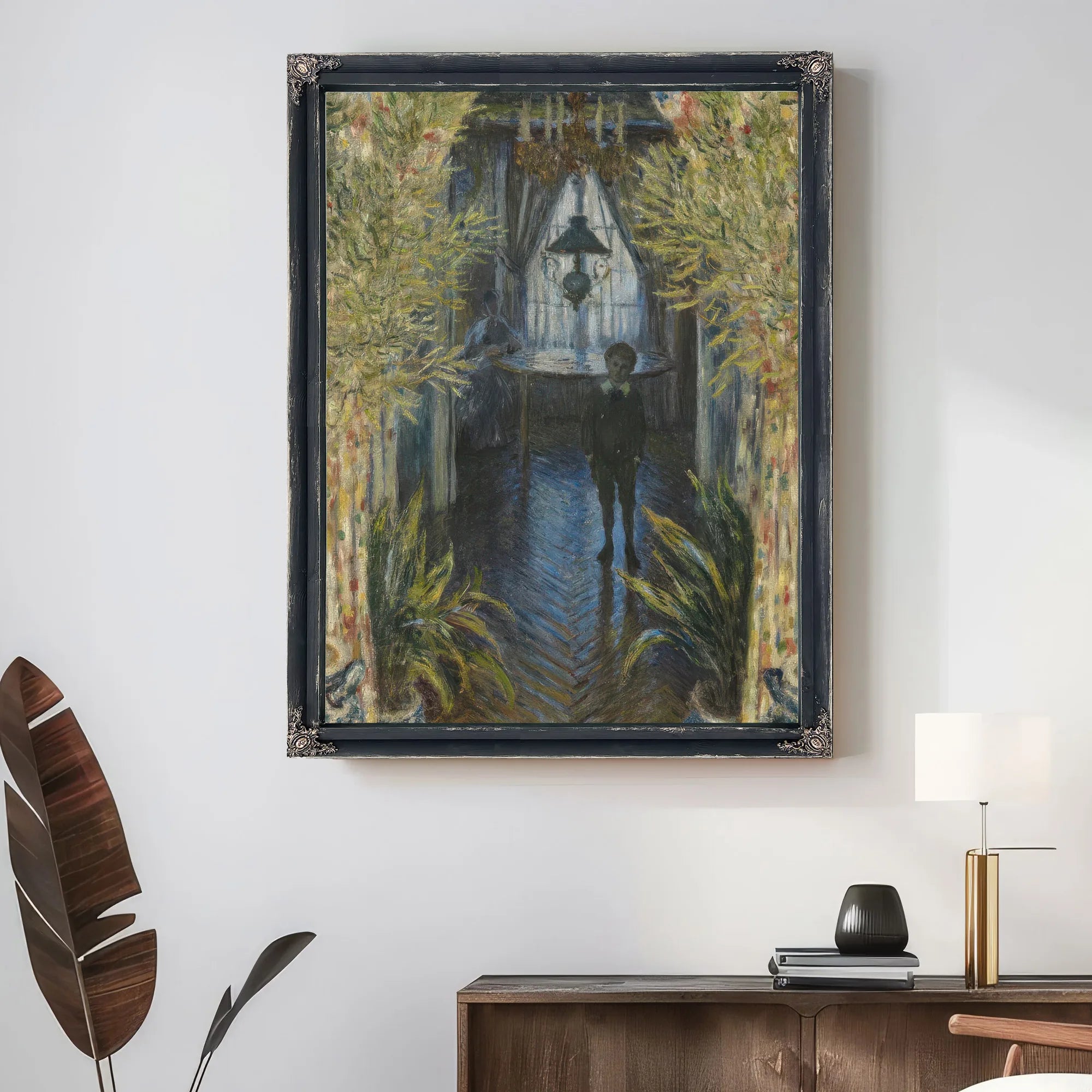 A Corner Of The Apartment By Claude Monet Fine Art Print