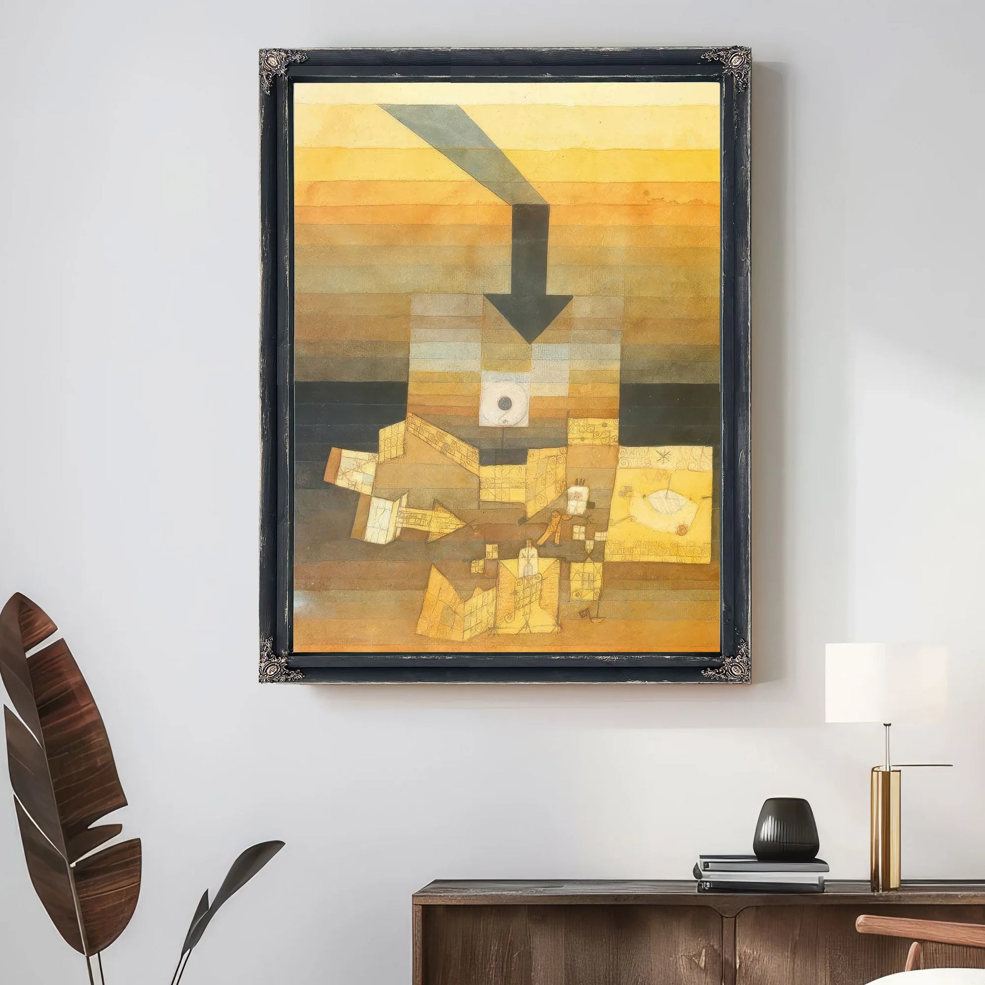Stricken Place 1922 109 By Paul Klee Fine Art Print