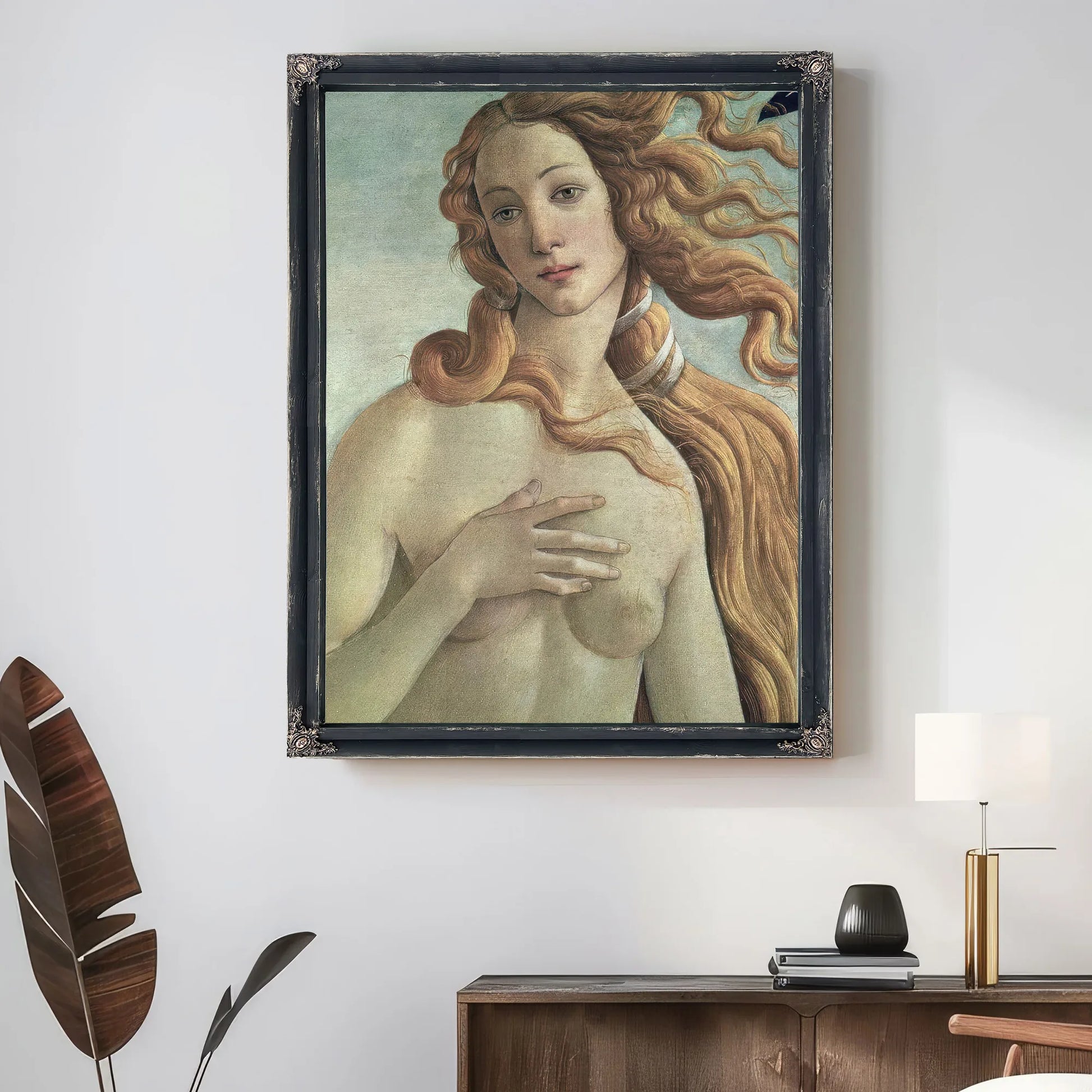 Venus Detail From The Birth Of Venus By Sandro Botticelli Fine Art Print