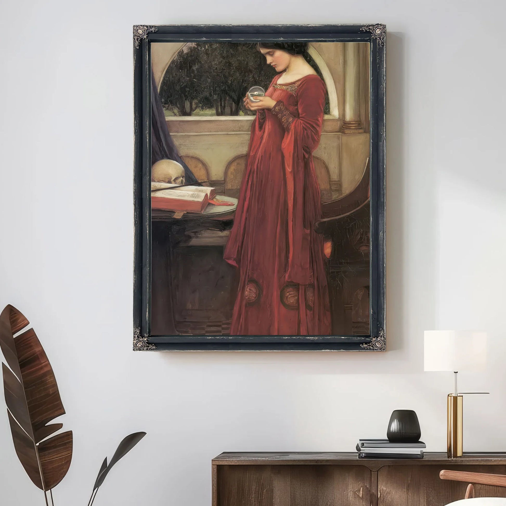 The Crystal Ball By John Waterhouse Fine Art Print