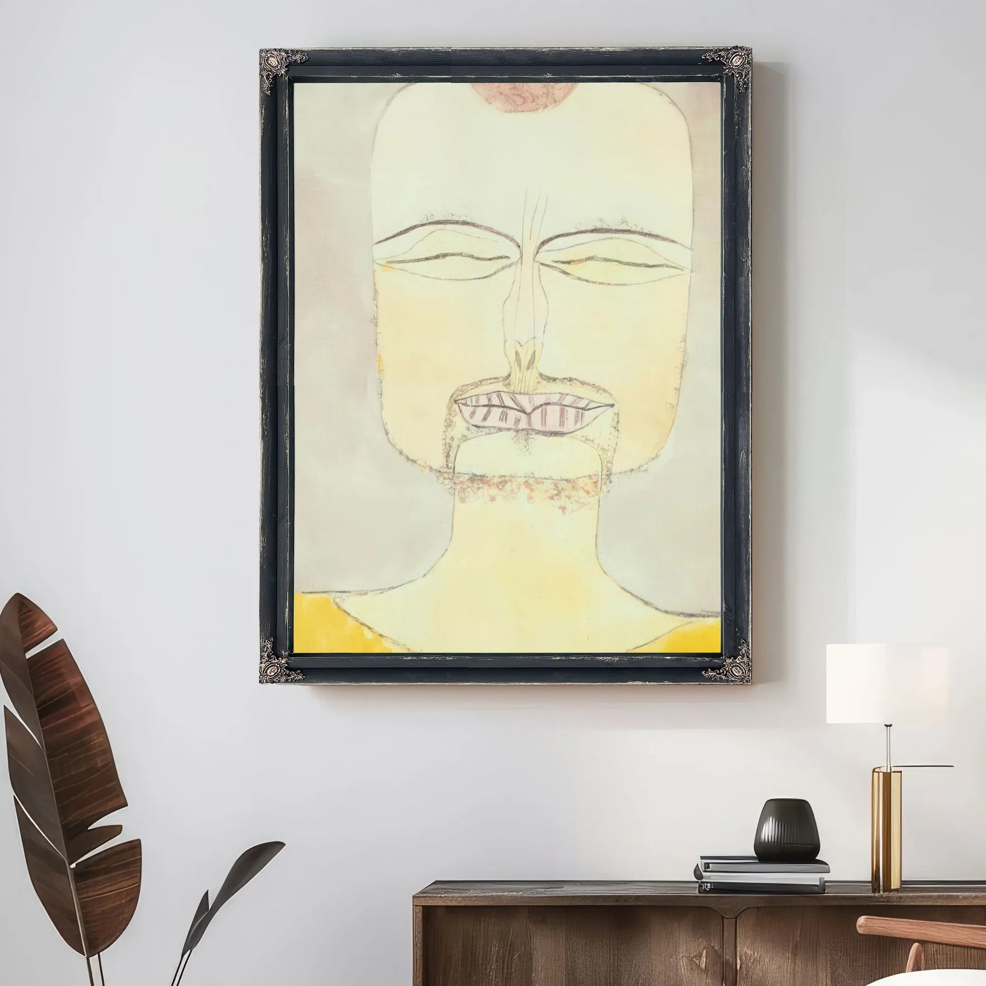 Absorption 1919 113 By Paul Klee Fine Art Print