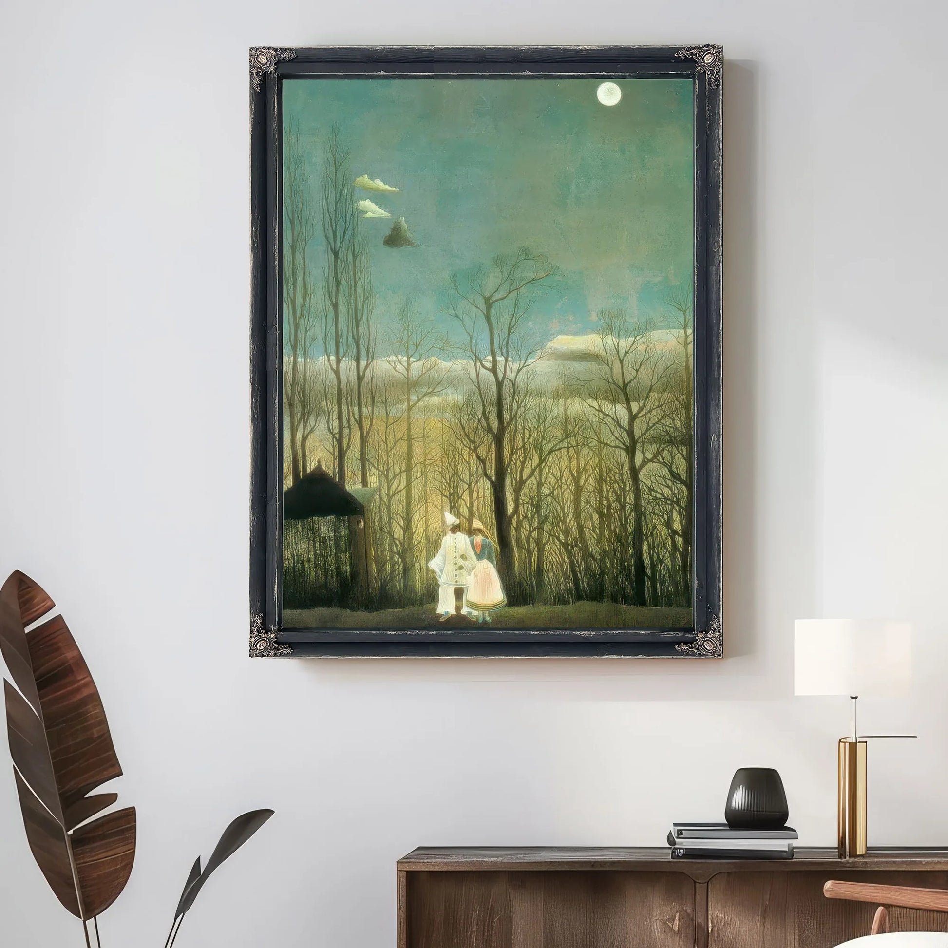 A Carnival Evening By Henri Rousseau Fine Art Print