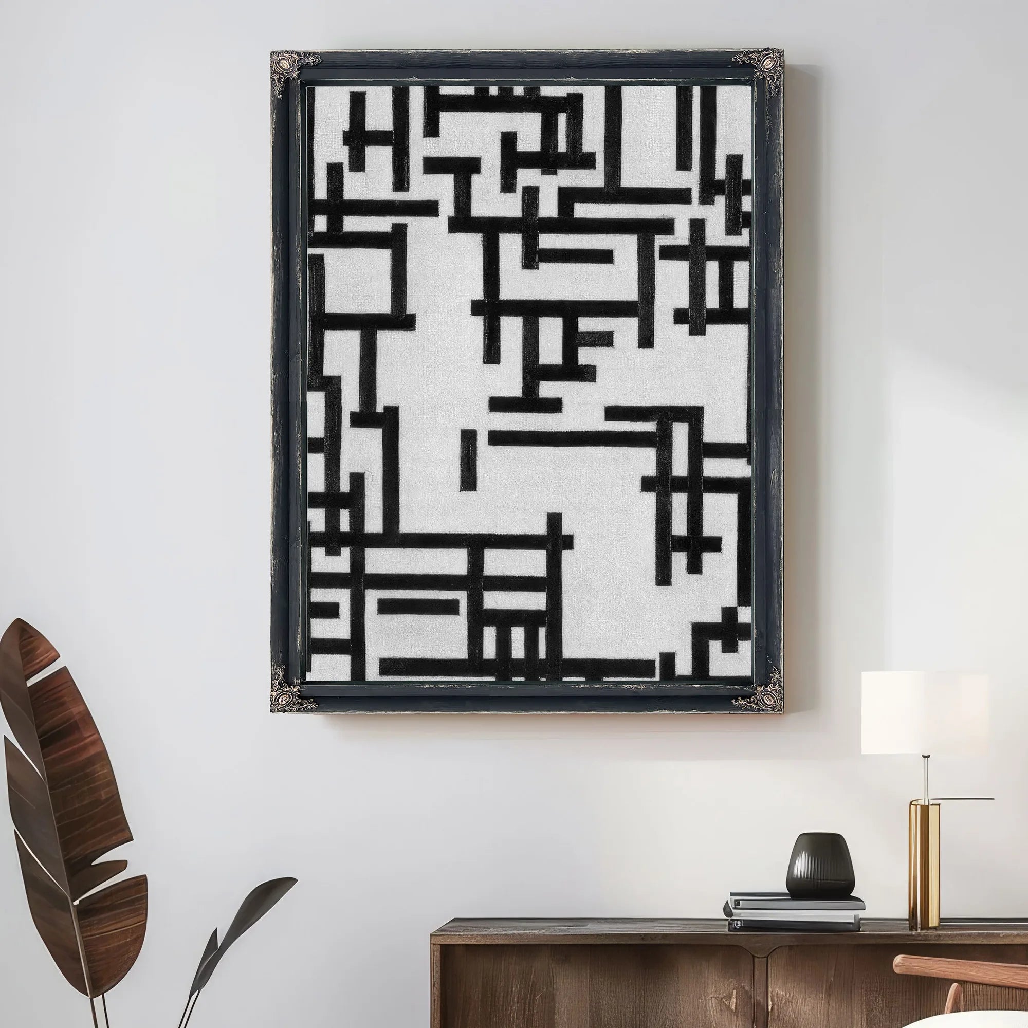 Composition Xiii 1918 By Theo Van Doesburg Fine Art Print