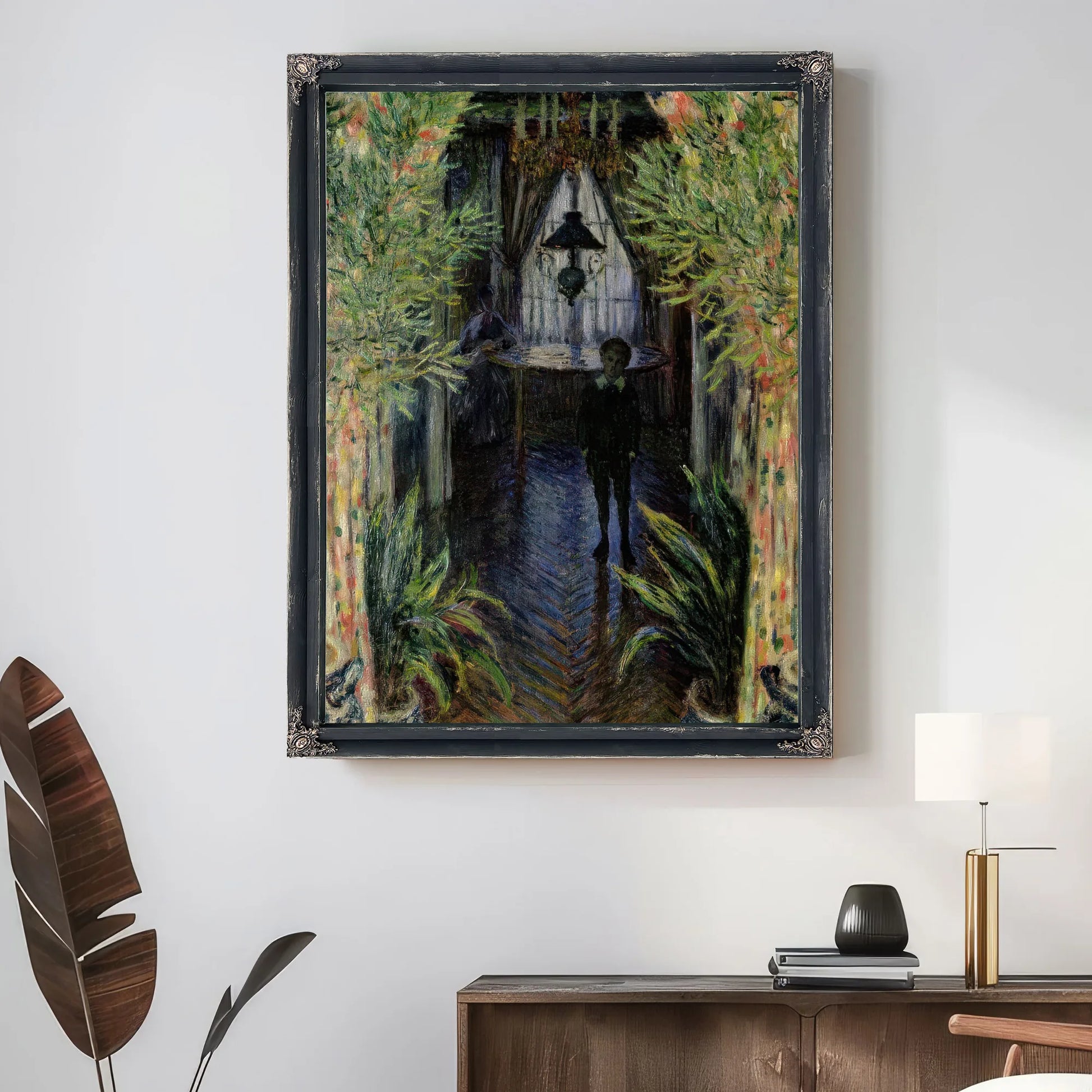 Corner Of A Flat At Argenteuil By Claude Monet Fine Art Print