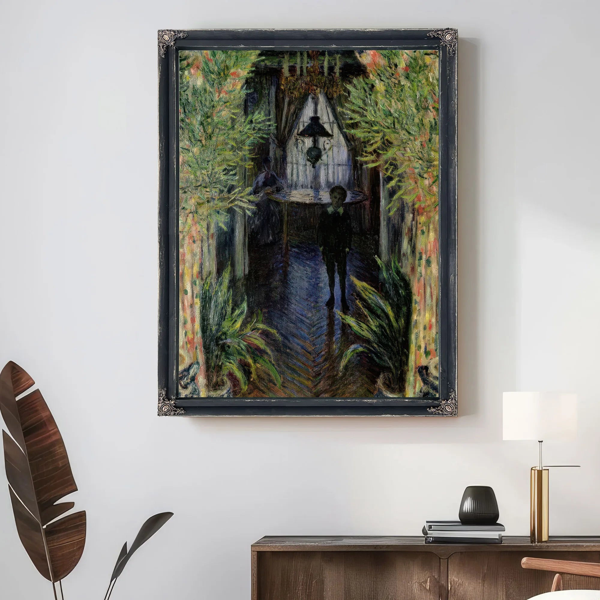 Corner Of A Flat At Argenteuil By Claude Monet Fine Art Print