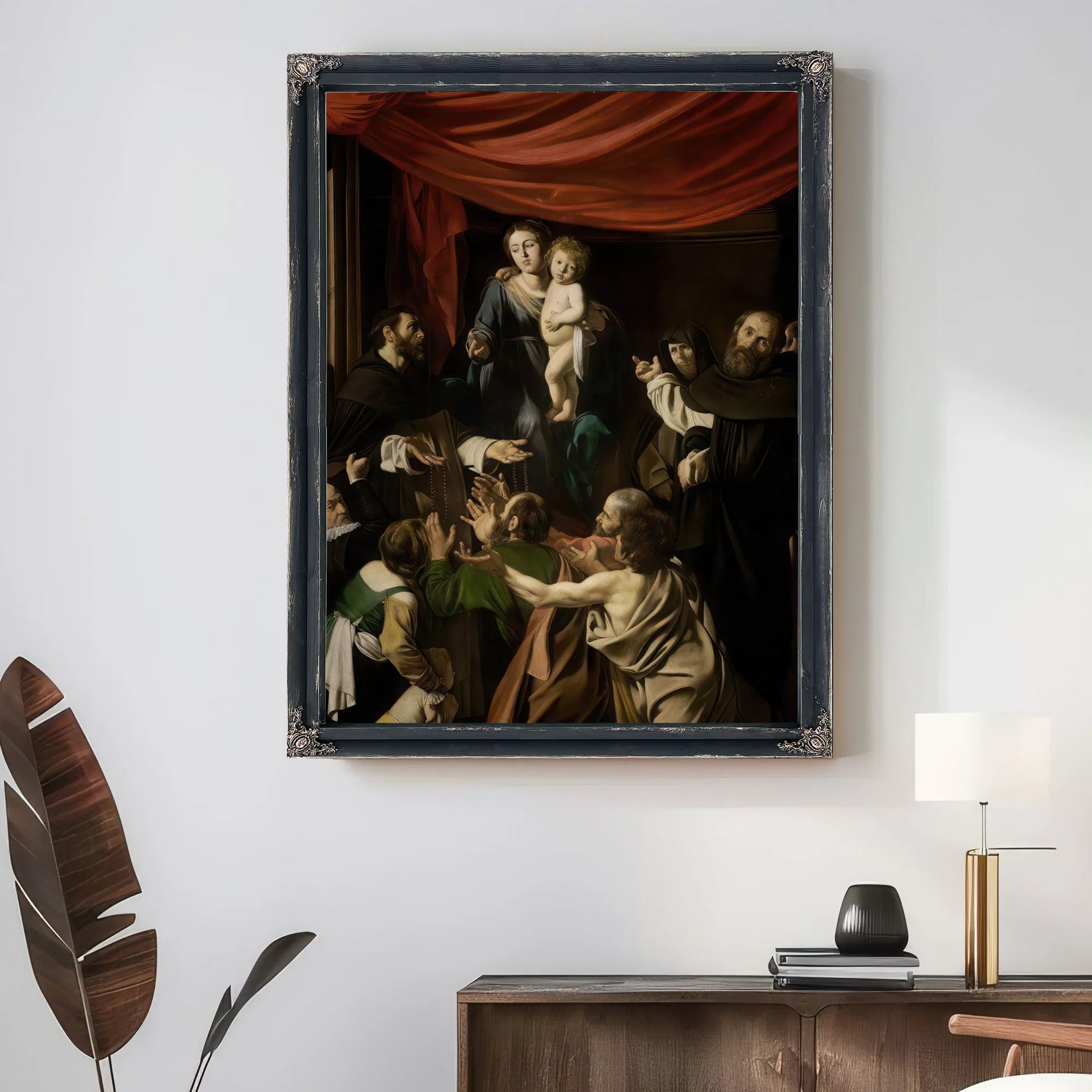 Peter Paul Rubens Madonna Of The Rosary 1607 By Peter Paul Rubens Fine Art Print