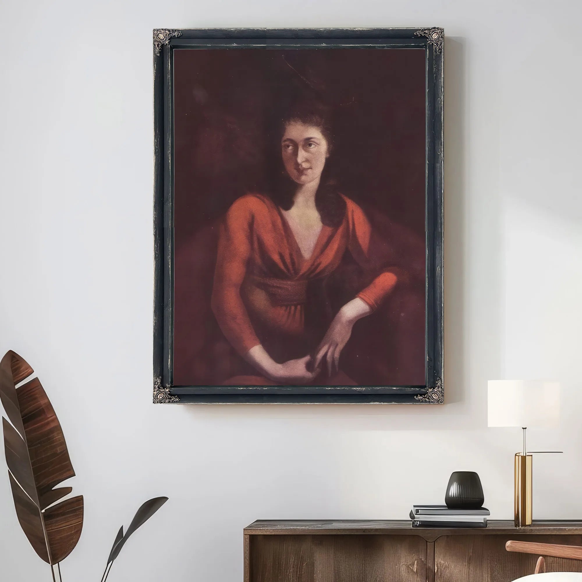 Portrait Of Magdalena Hess By Henry Fuseli Fine Art Print