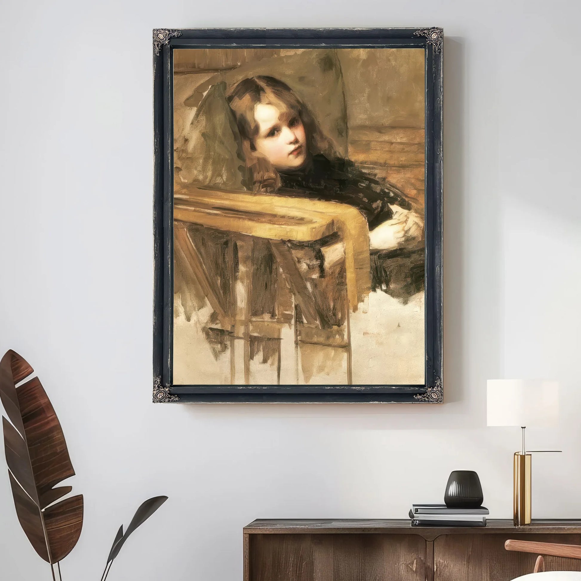 The Easy Chair By John Waterhouse Fine Art Print